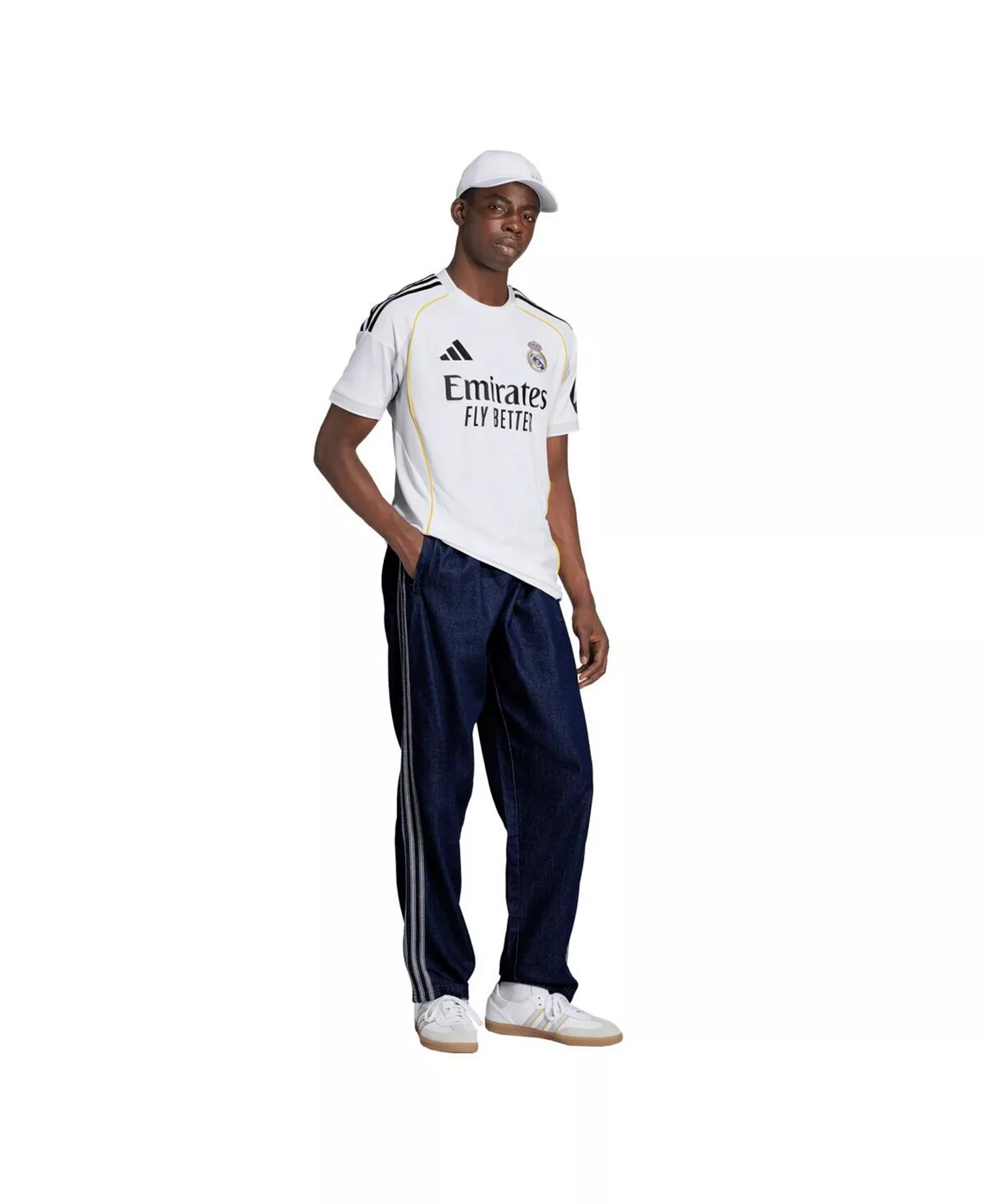 Men's White Real Madrid 2025/26 Home Replica Jersey - White - 2XL