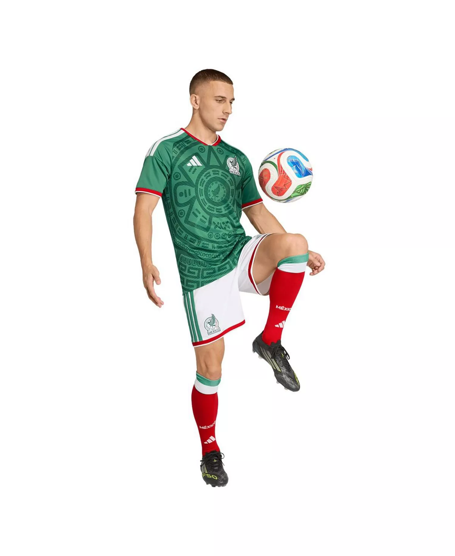 Men's White Mexico National Team FIFA x World Cup 2026 Replica Shorts - White - 2XL