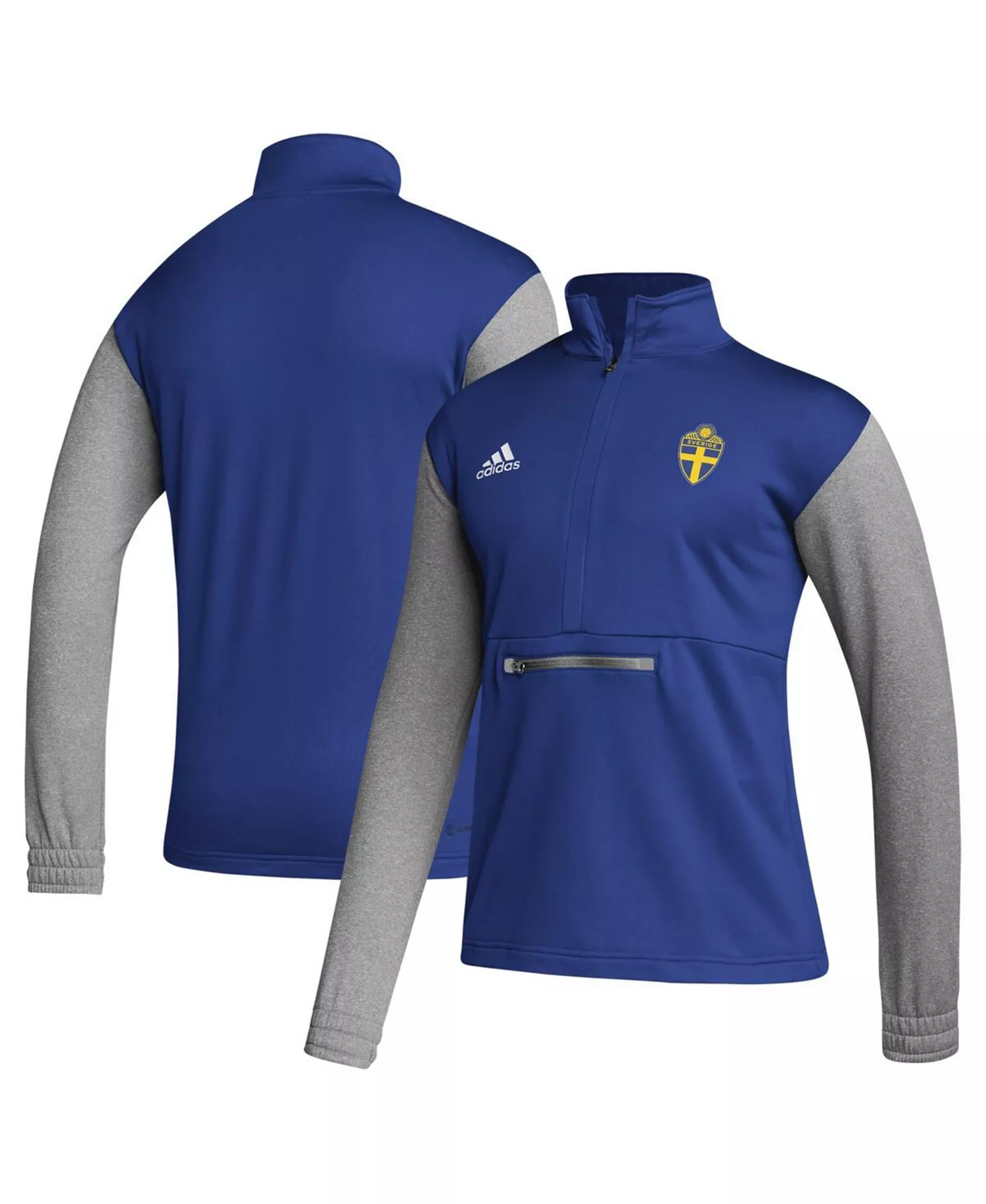 Men's Royal Sweden National Team Team Crest Pullover Hoodie - Royal - L