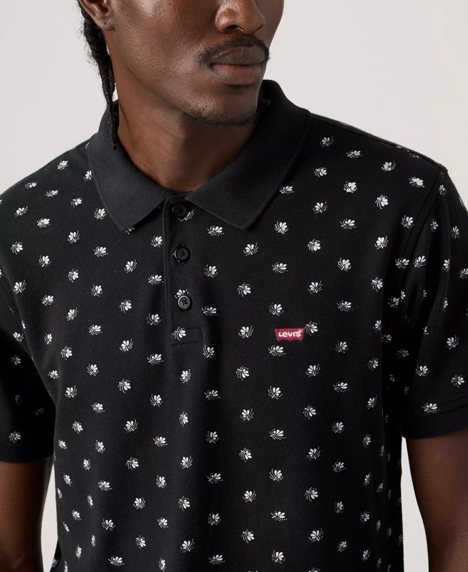 Men's Housemark Regular Fit Short Sleeve Polo Shirt - Black - 2XL