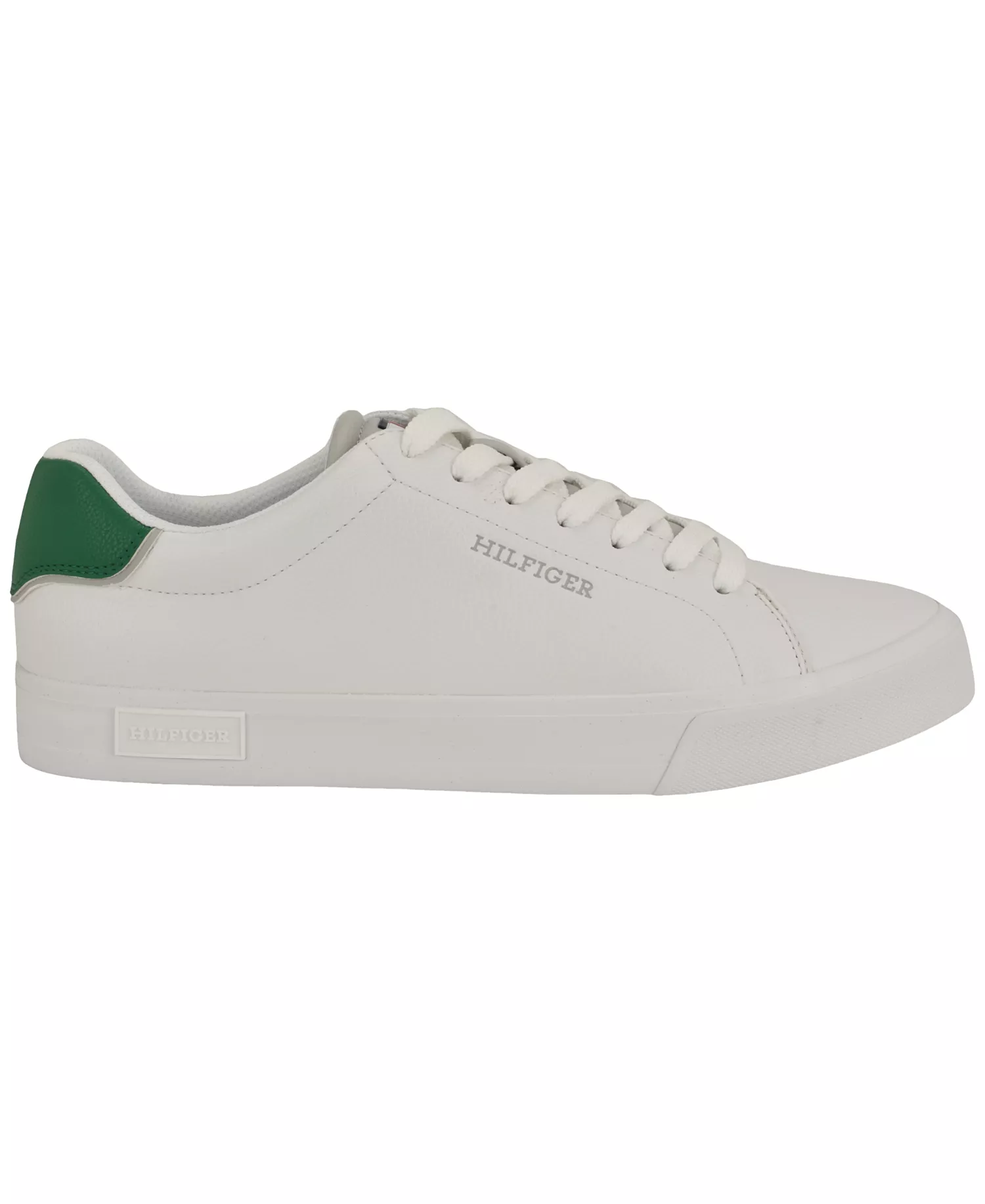 Men's Rawly Fashion Athletic Lace-Up Sneakers - White/Green - 10