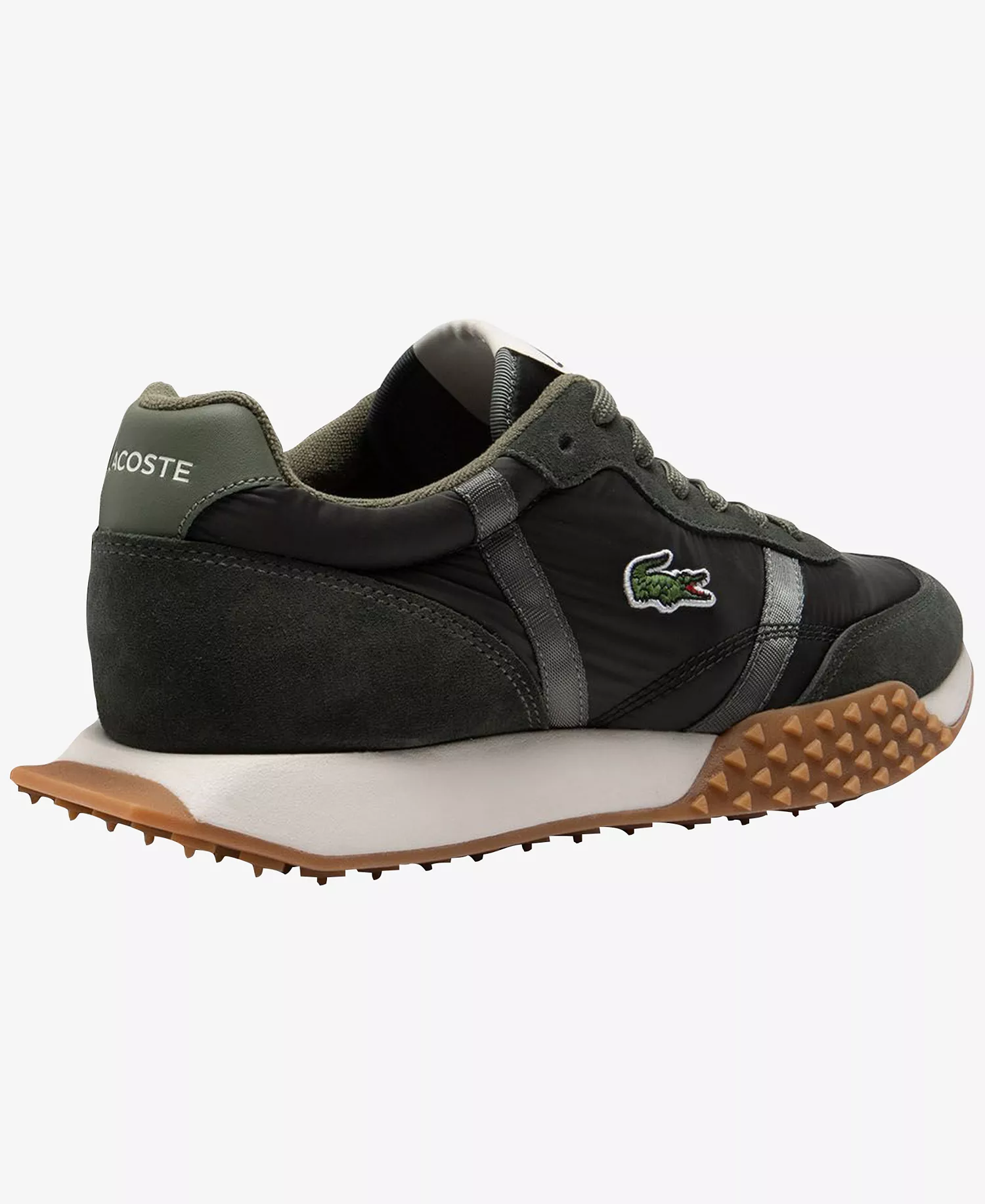 Men's Lace-Up L-Spin EVO Sneakers - Khaki/Gum - 10