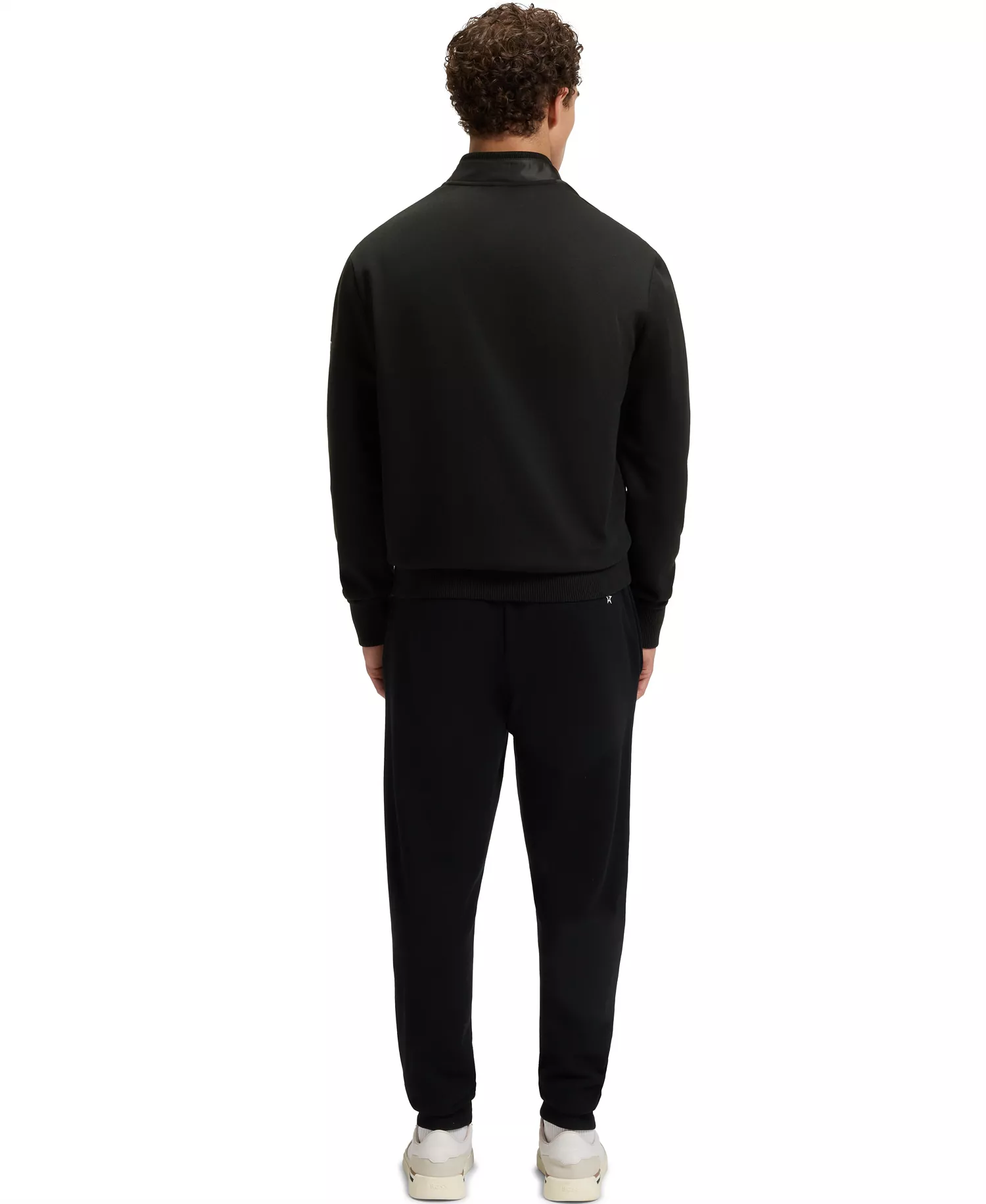 BOSS x DALLAS COWBOYS Helmet Graphic Bomber Jacket - Black - M