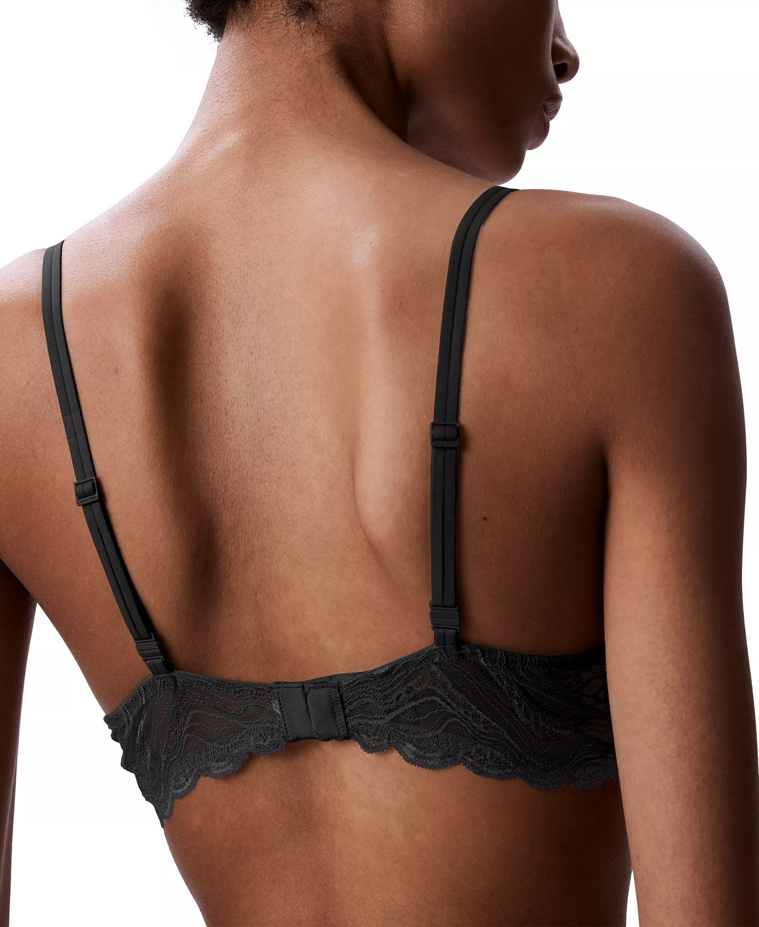 Women's Sensual Stretch Lace Lift Demi Bra QF8122 - Black - 32 - A