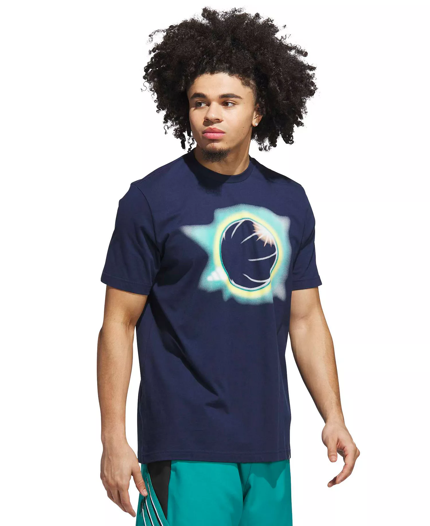 Men's Eclipsed Graphic T-Shirt - Navy - 2XL