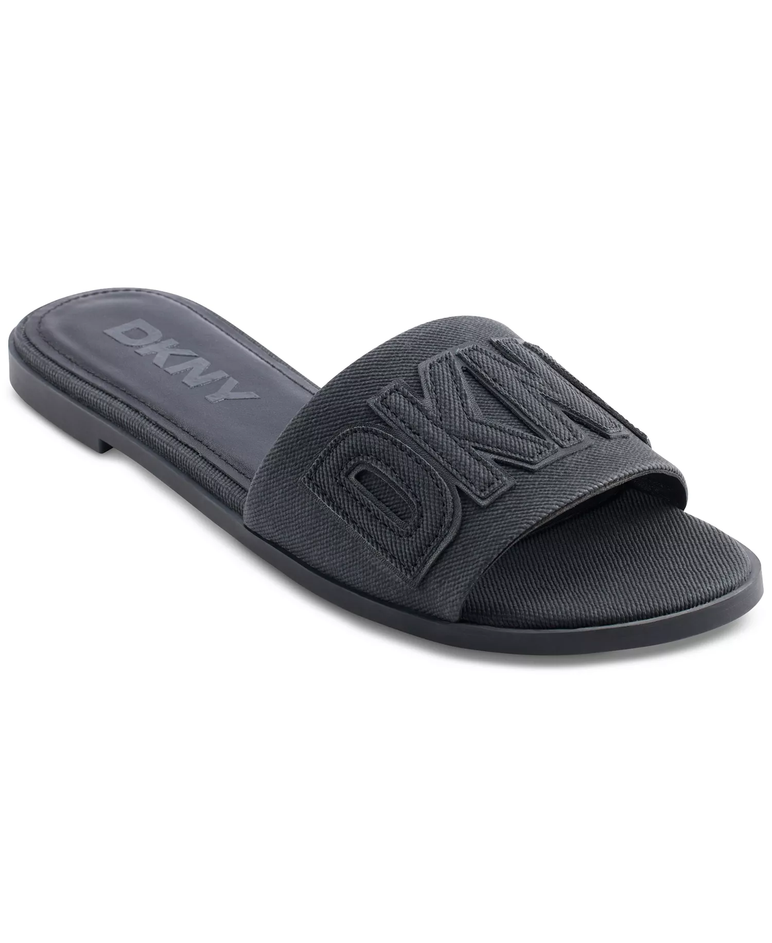 Women's Willow Slide Slip-On Flats Sandals - Black - 10M