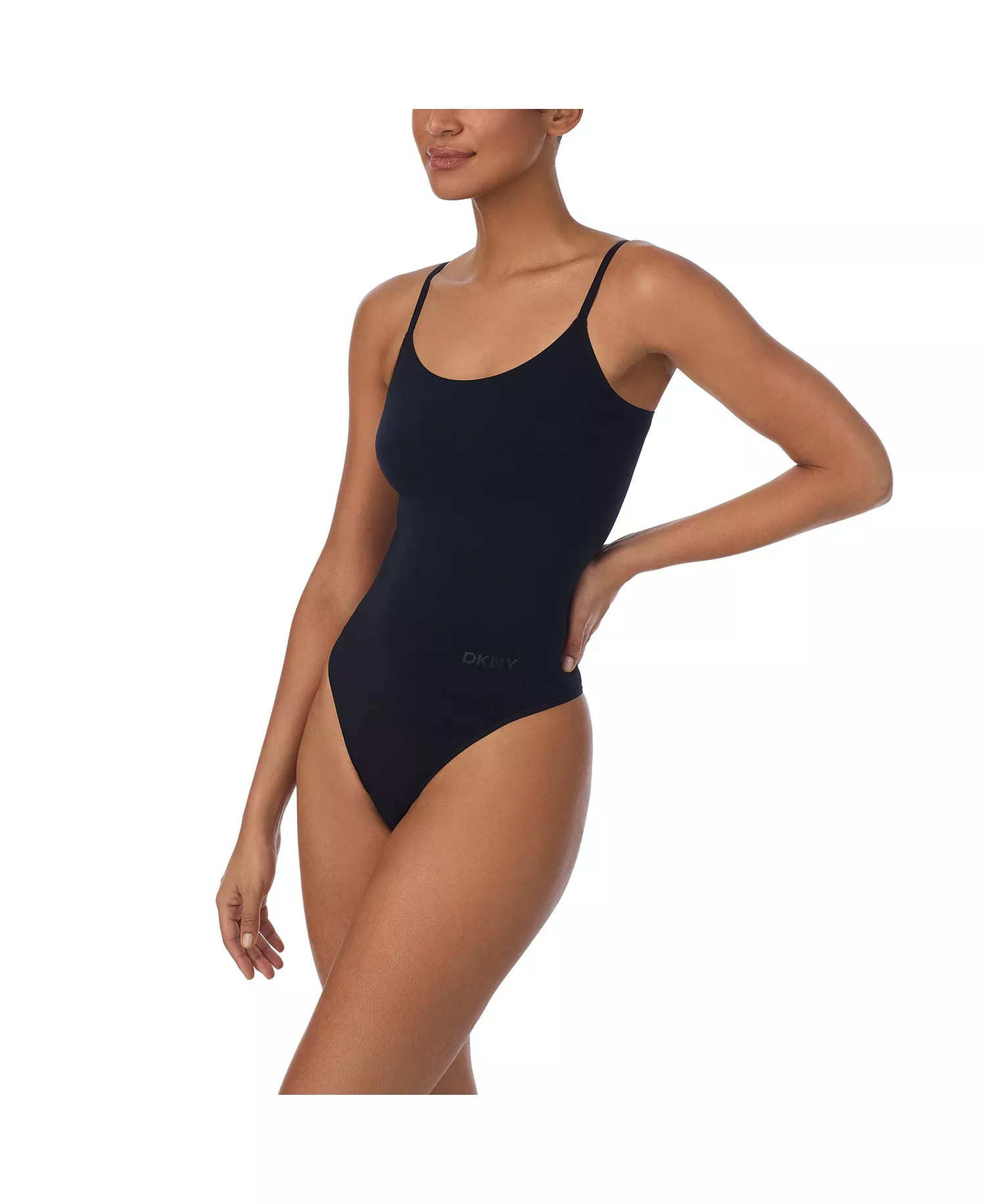 Women's Seamless Litewear Bodysuit DK4029 - Black - L