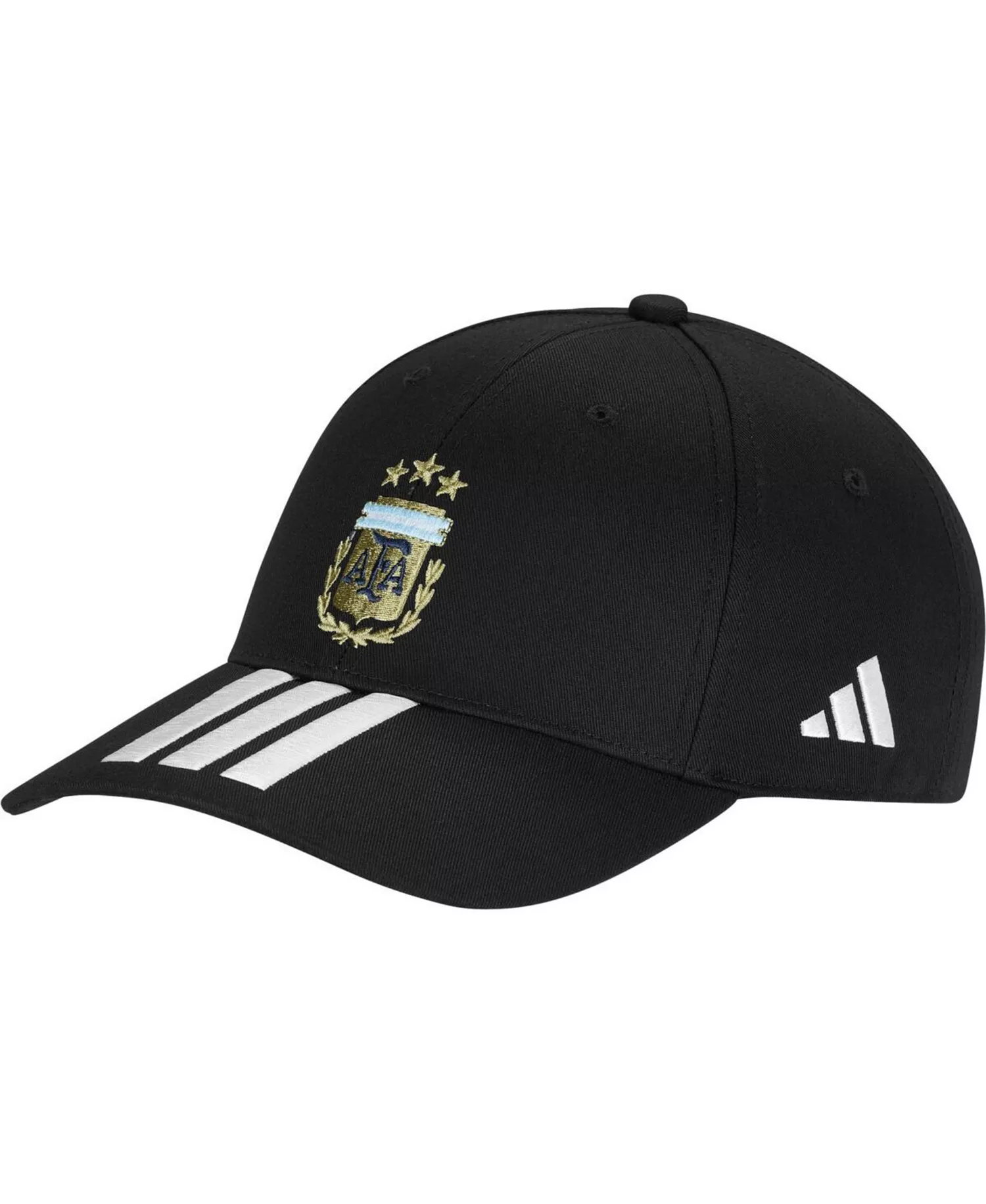 Men's and Women's Black Argentina National Team FIFA x World Cup Team Baseball Adjustable Hat - Black - ONE SIZE
