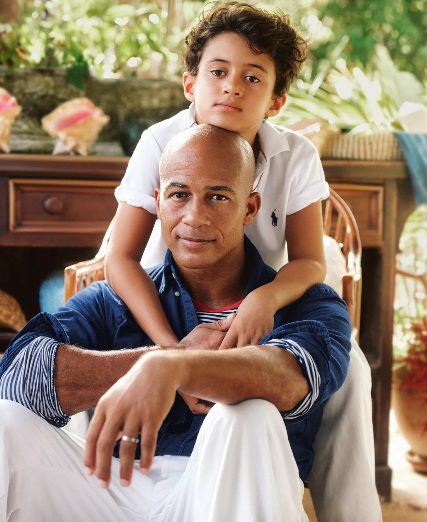 Men's Classic-Fit Denim Shirt - Denim - 2XL