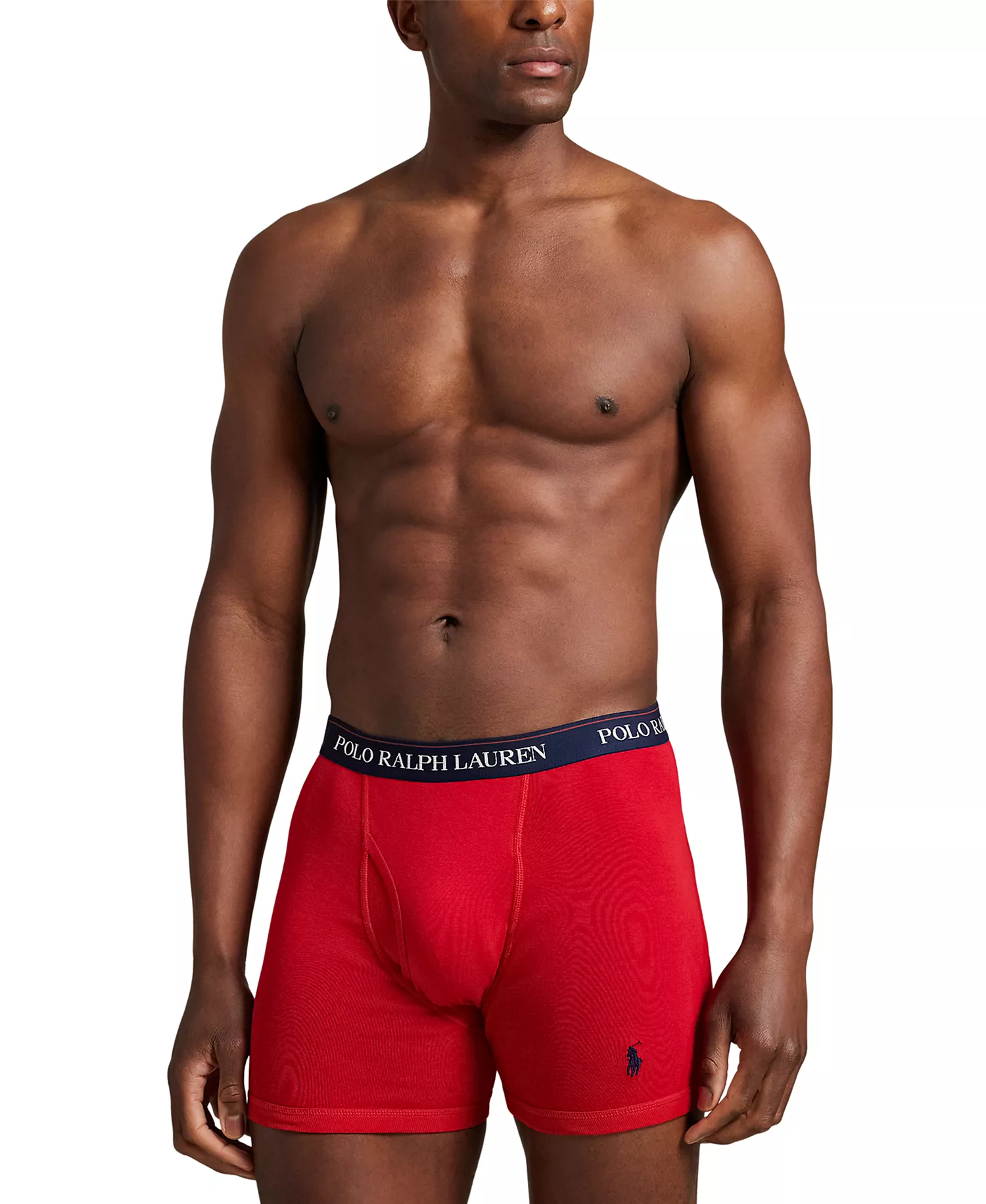 Men's 3-Pack Classic Fit Boxer Briefs - Red/Cross Country Horseshoe/Andover Heather - L
