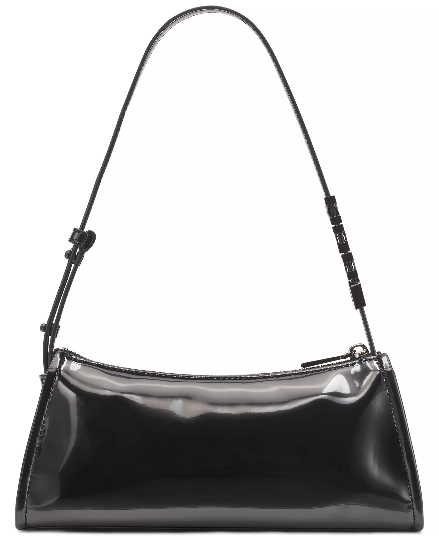 Avril Top Zip Slim Shoulder Bag - Black/black - NO SIZE