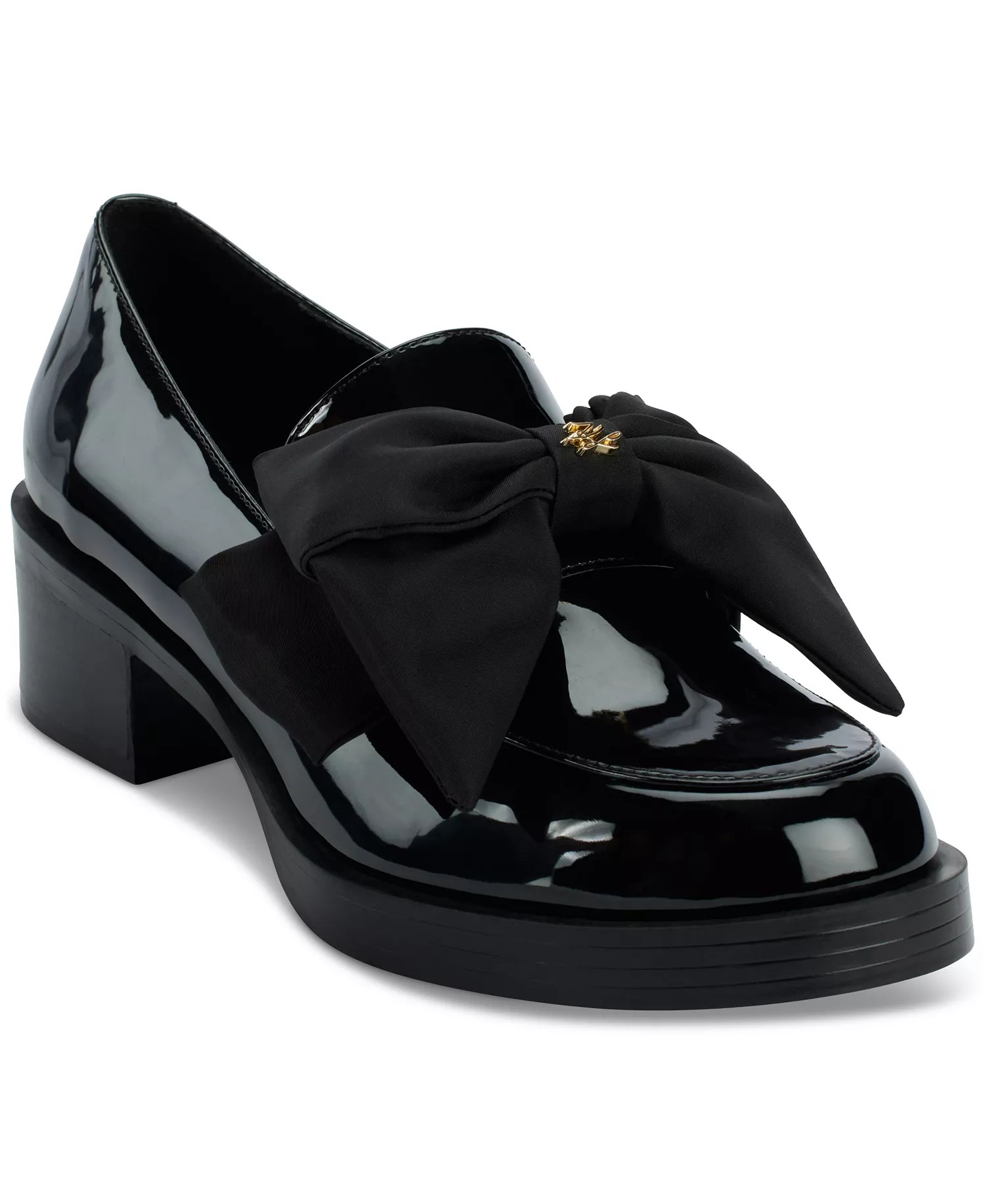 Women's Camilia Bow Slip-On Loafers - Black - 10M