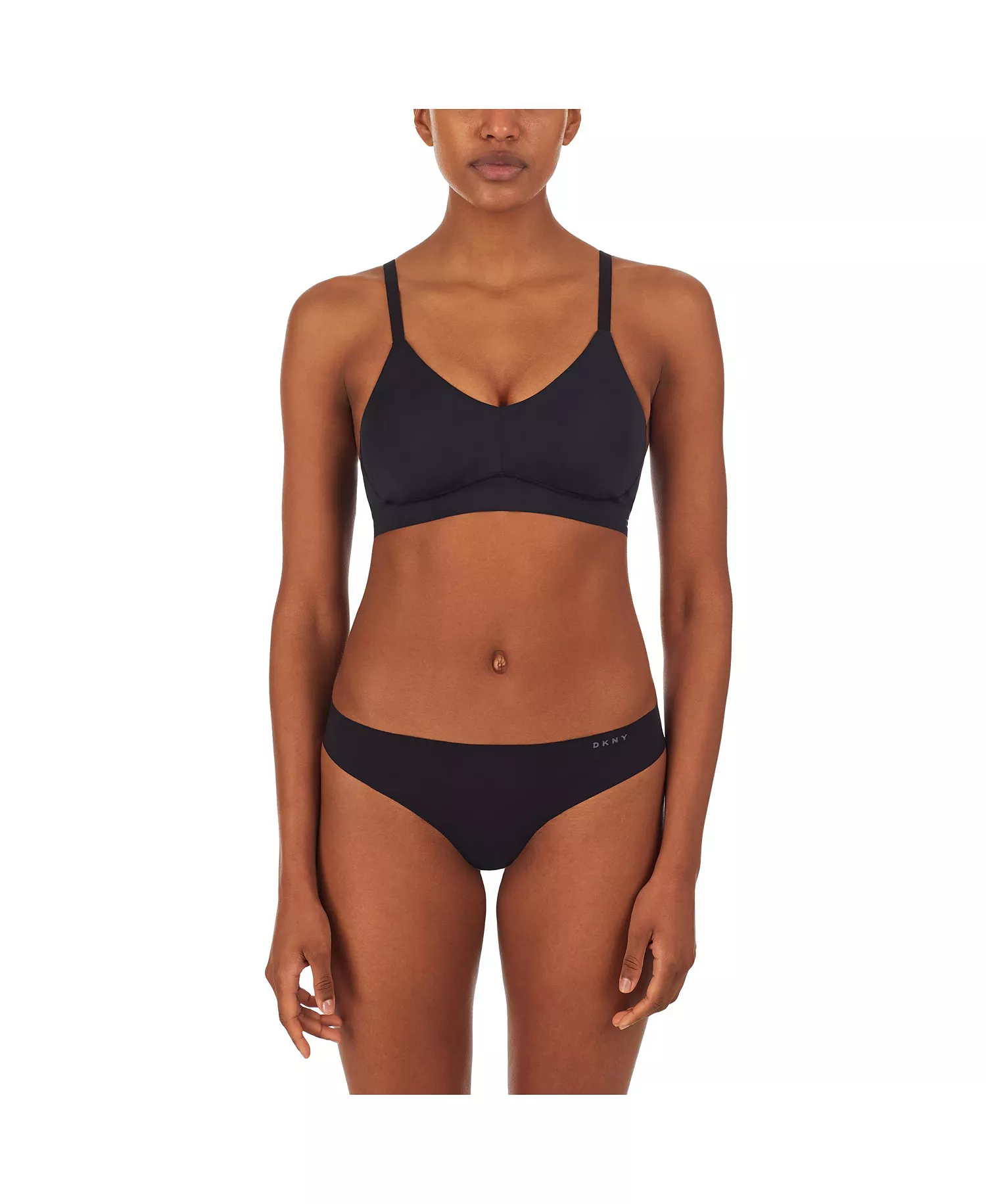 Women's Smooth Essentials Support Bralette DK7747 - Black - L