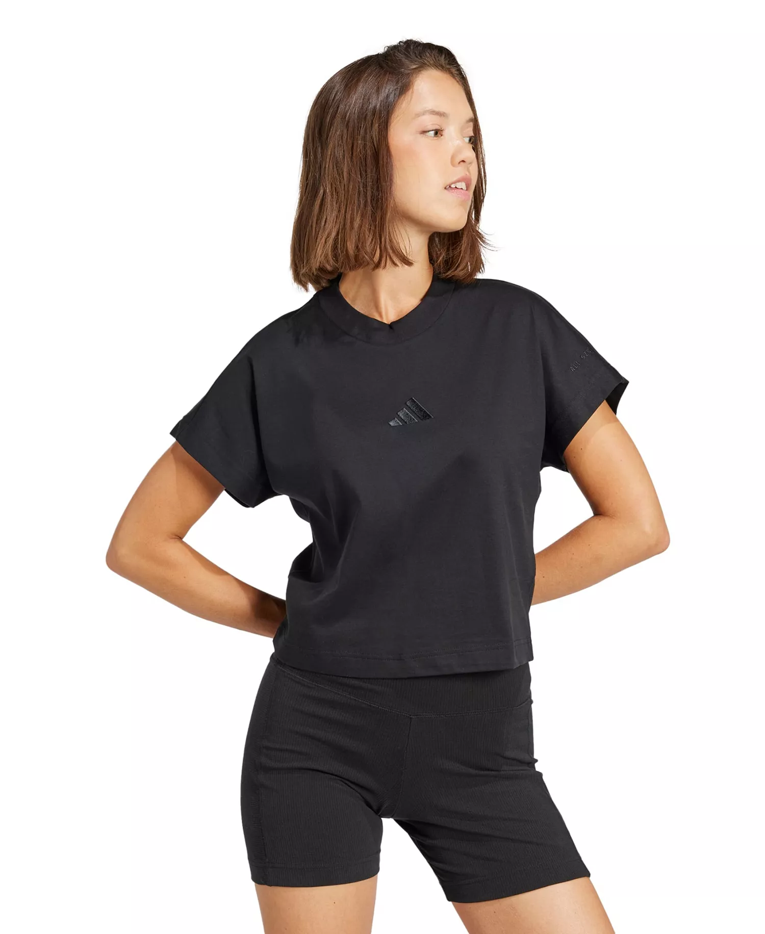 Women's All SZN Regular T Shirt - Black - 2XL