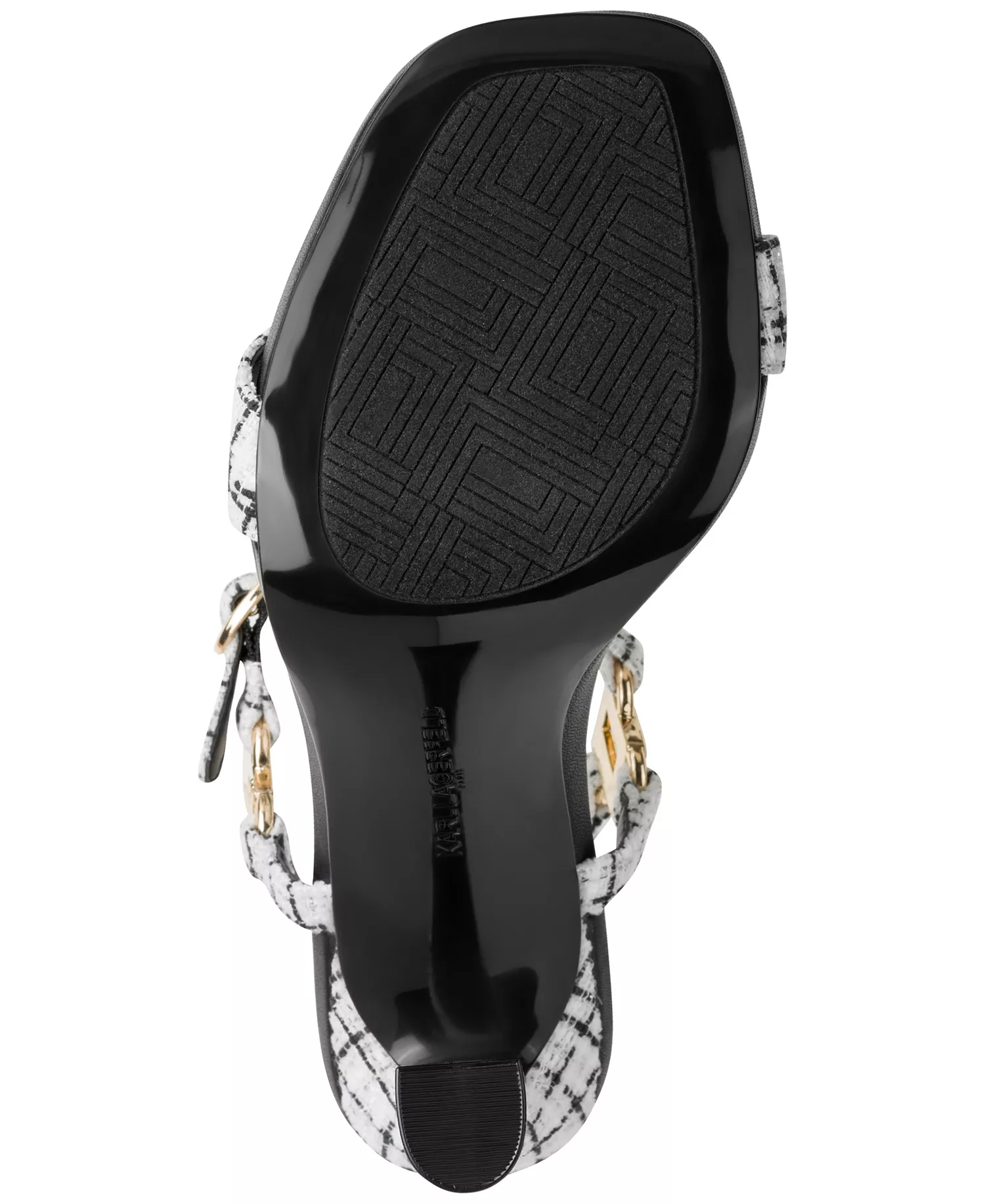 Women's Cybil Sandals - White/ Black - 10M