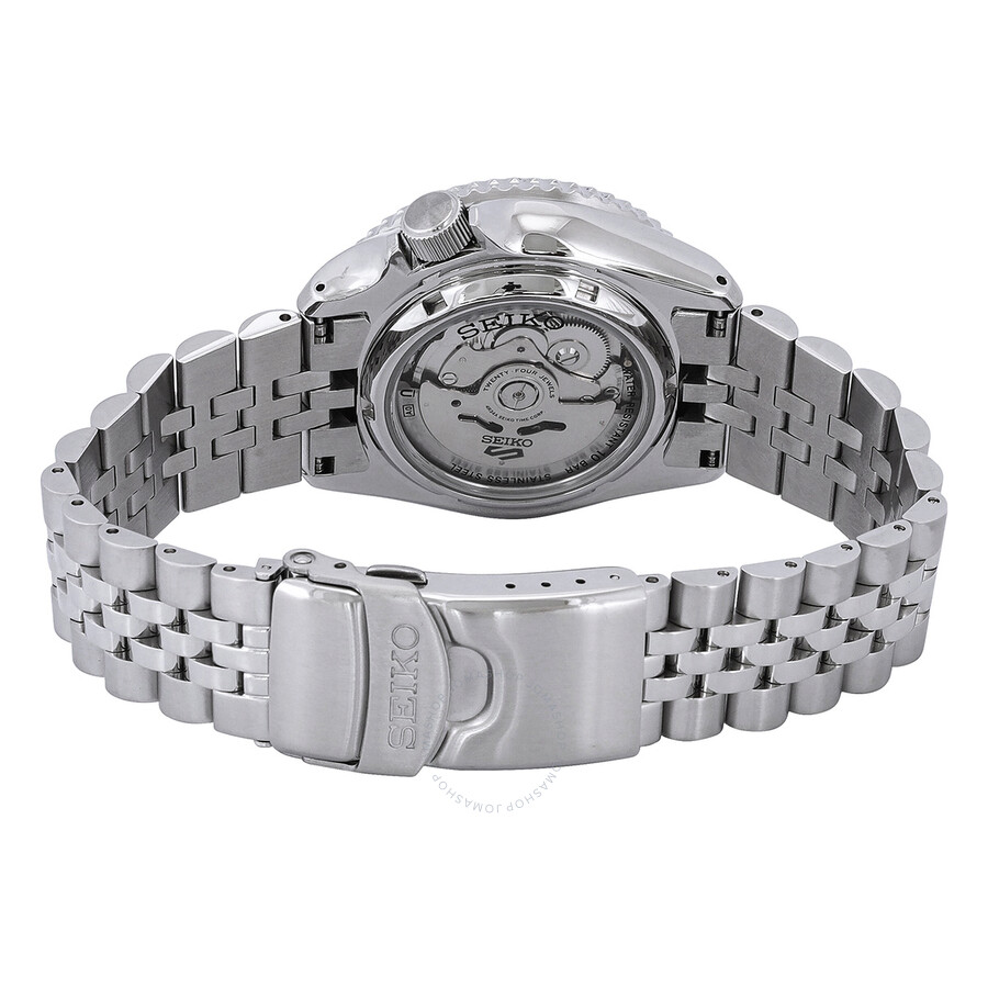 Seiko 5 Sports GMT Automatic Orange Dial Men's Watch