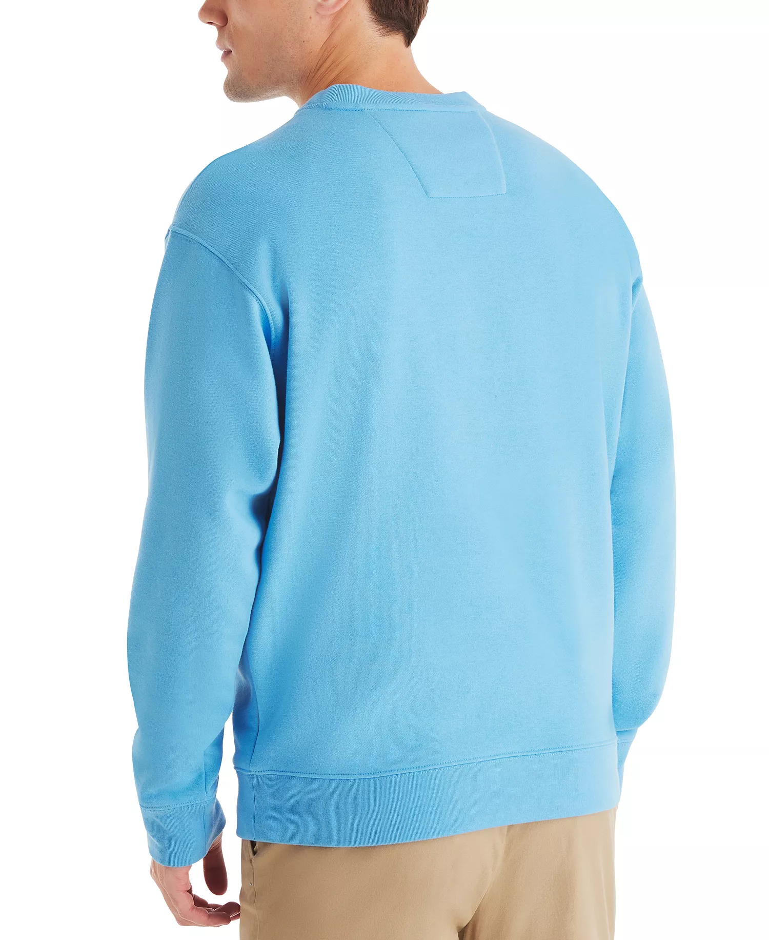 Men's Logo Crewneck Sweatshirt - Azure Blue - 2XL