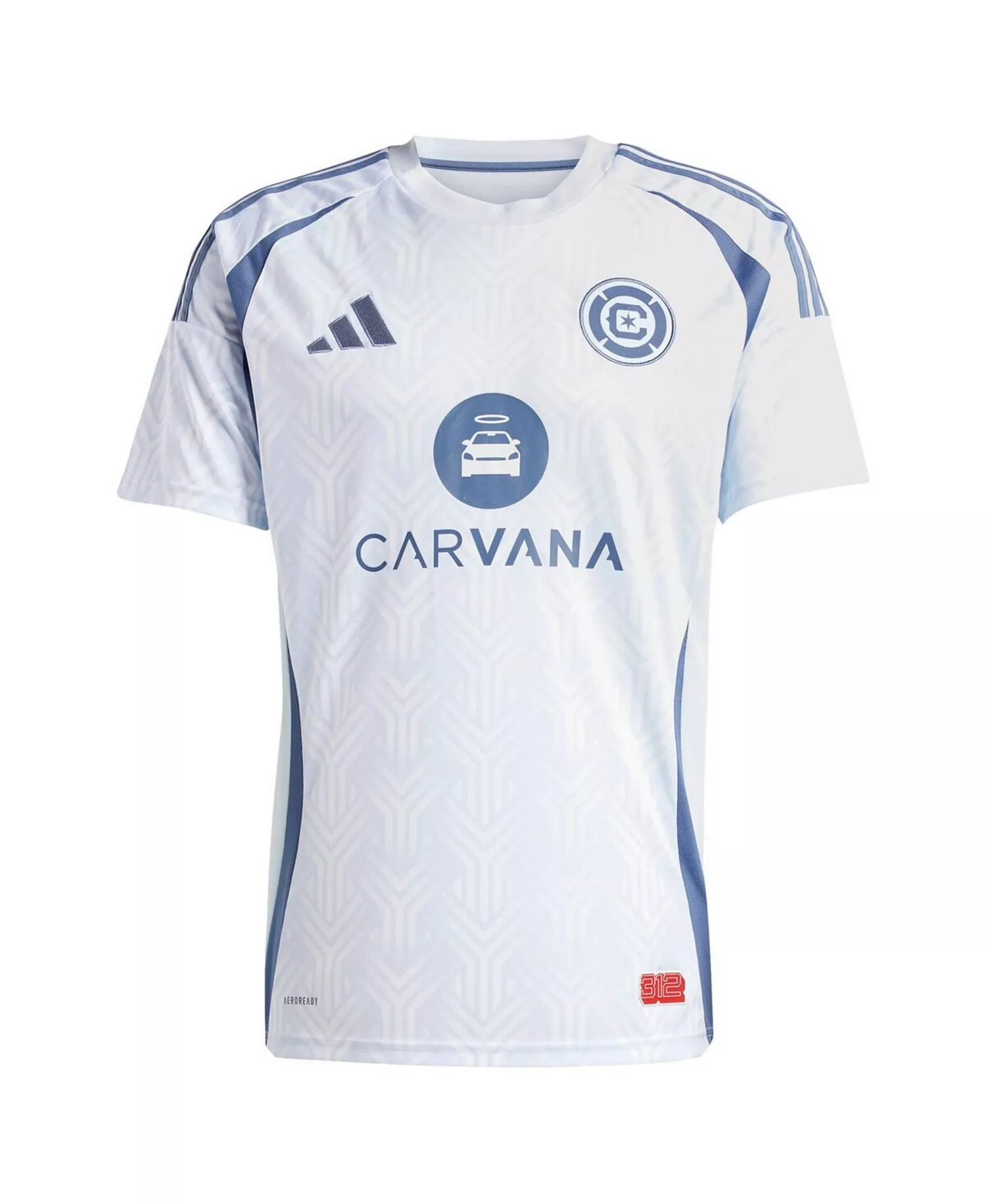 Men's Brian Gutierrez Light Blue Chicago Fire 2025 The Municipal Kit Replica Player Jersey - Light Blue - 2XL