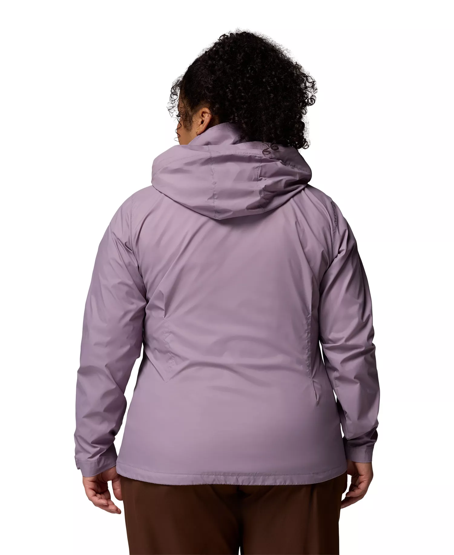 Plus Switchback IV Lightweight Rain Shell Jacket - Shale Purple - 1X