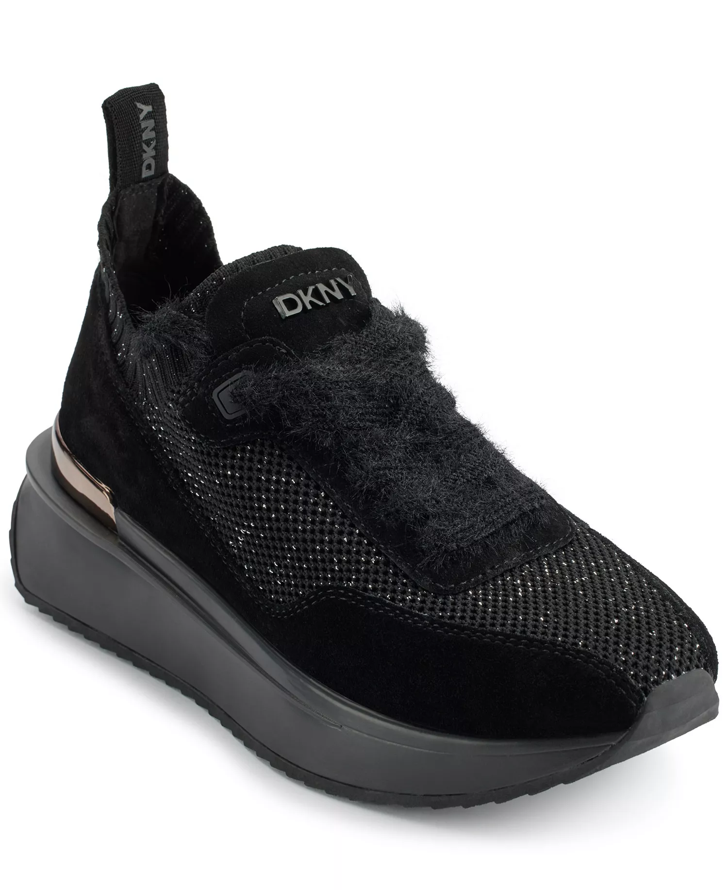 Women's Aveline Lace Up Sneakers - Black - 10M