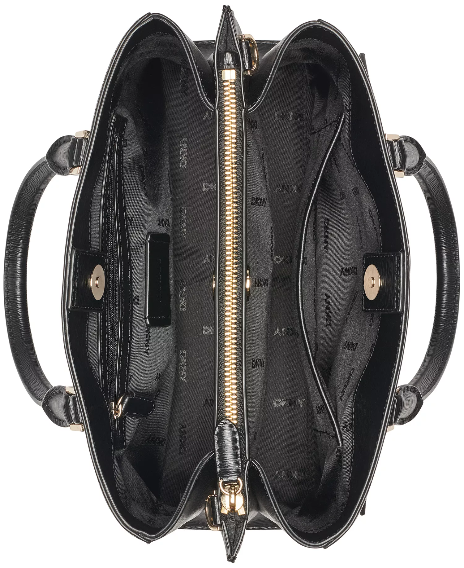 Bryant Ave Small Logo Satchel Crossbody - Black Logo/ Black - NO SIZE