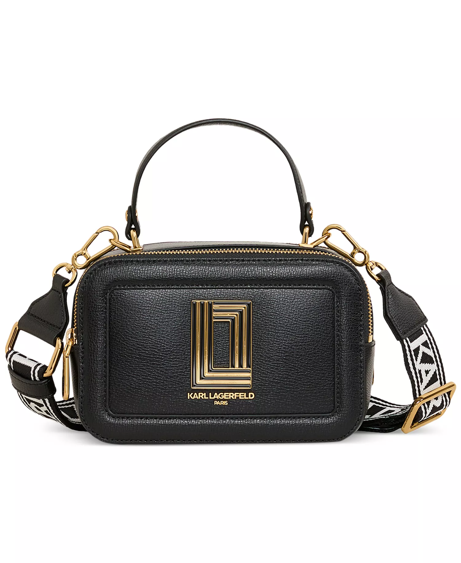 Simone Camera Small Crossbody Bag - Black - No Size