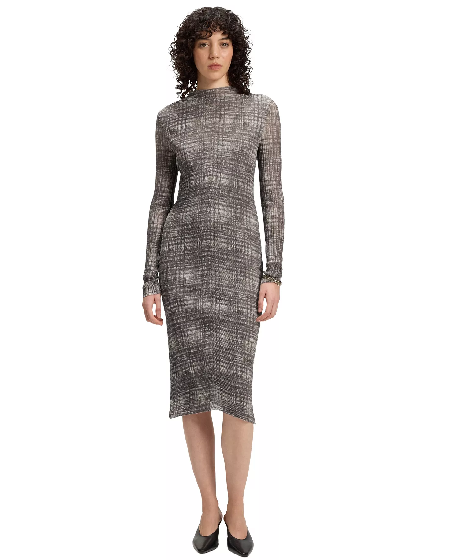 Women’s Modal Skirt Plissé-Tulle Dress - Open Misc - S