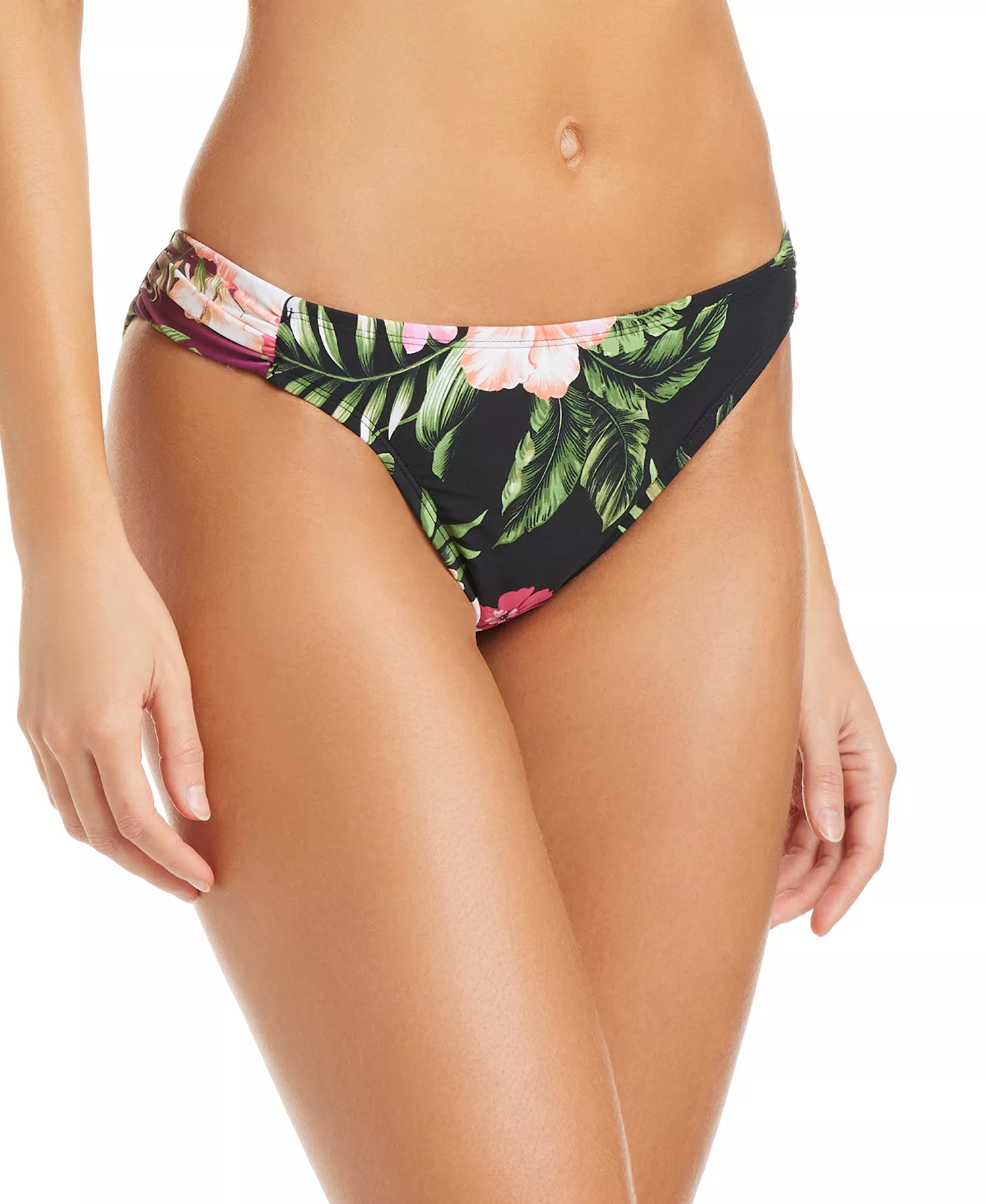 Women's Tropical Heat Tab Side Hipster Swim Bottoms, Macy's Exclusive - Multi - L