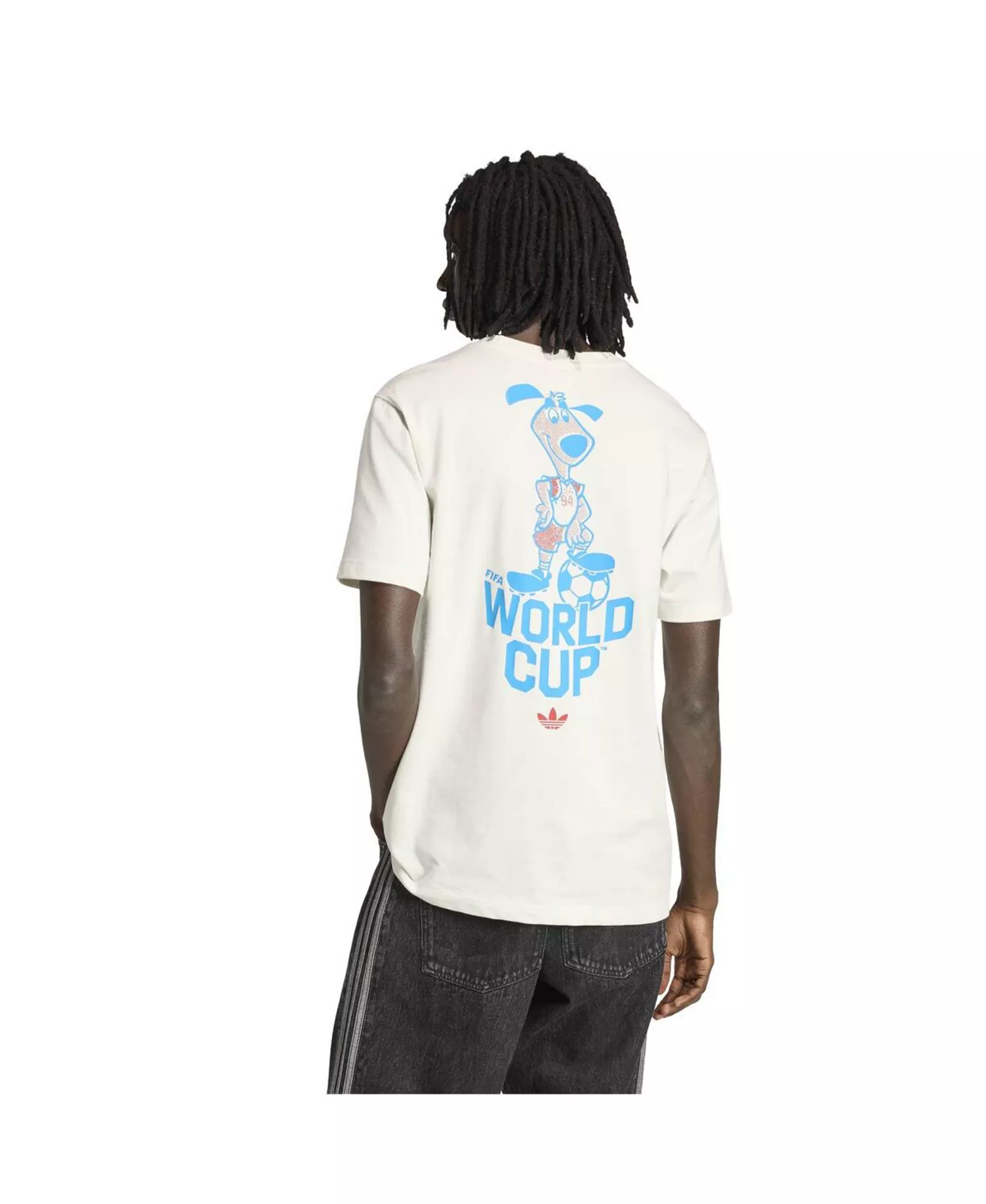 Men's White 1994 FIFA World Cup Striker Mascot T-Shirt - White - 2XL