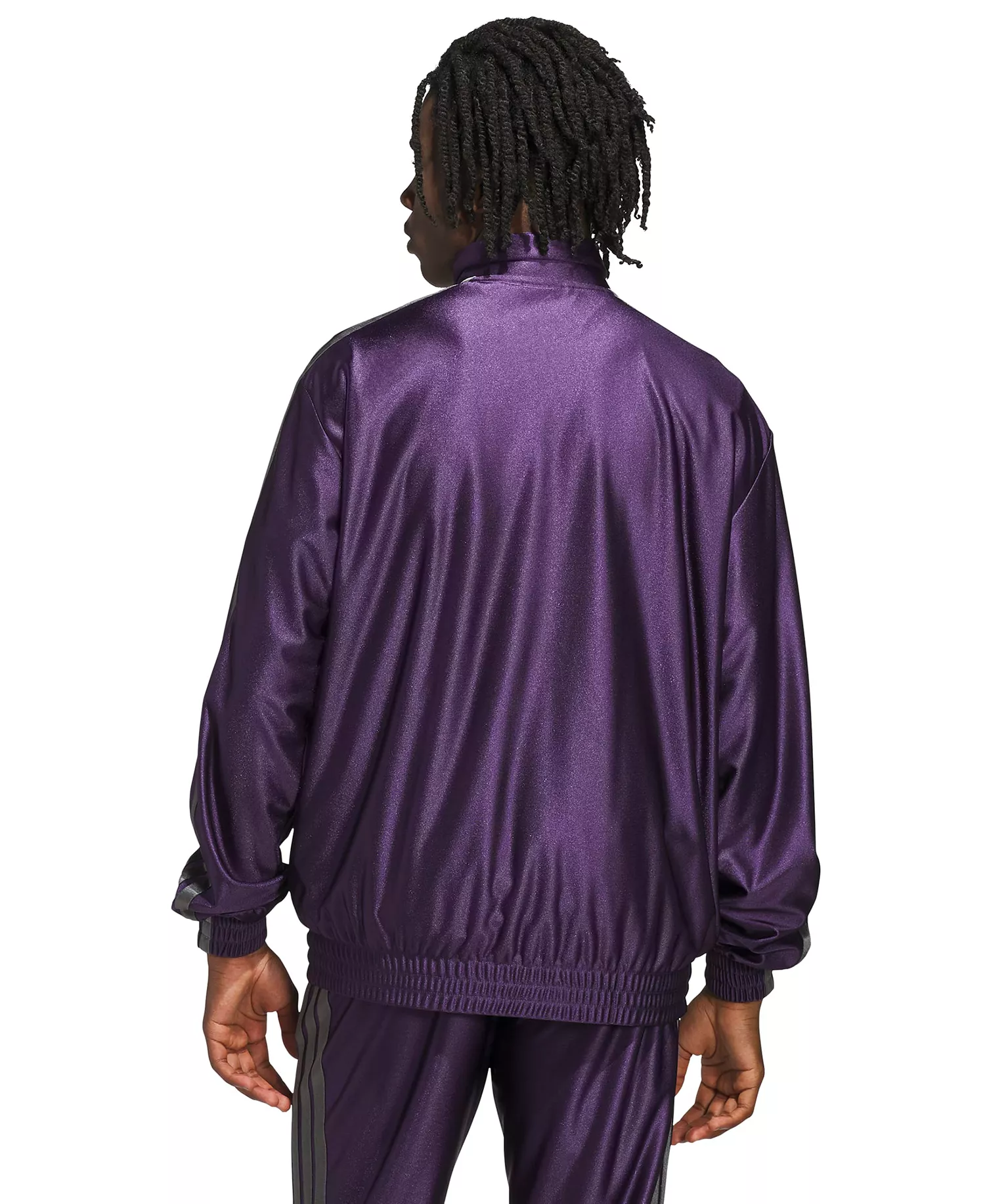 Men's Shine Long-Sleeve Track Jacket - Aurora Plum - 2XL