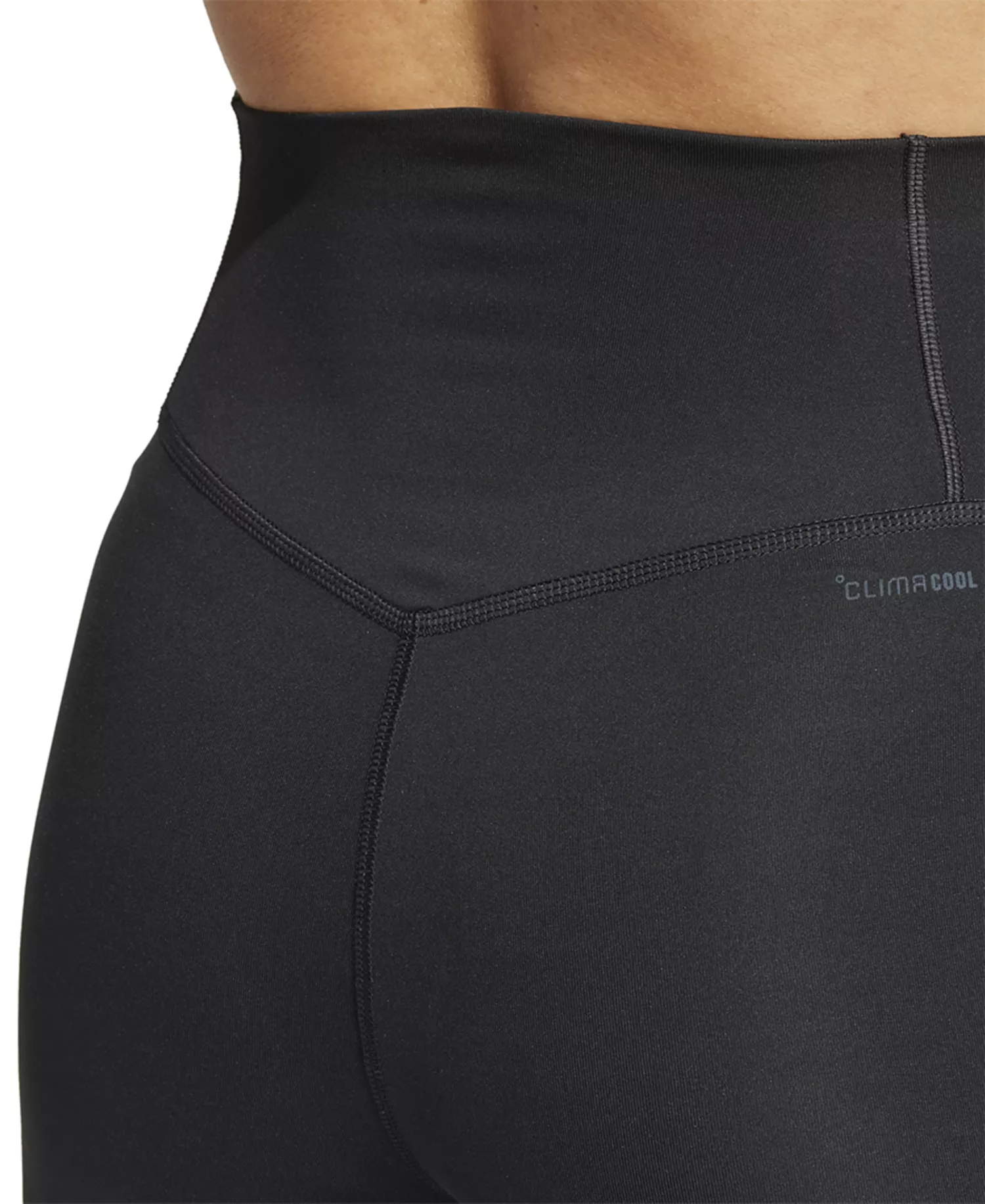 Optime Essentials 3 Stripes Flared Leggings - Black/white - 2XL