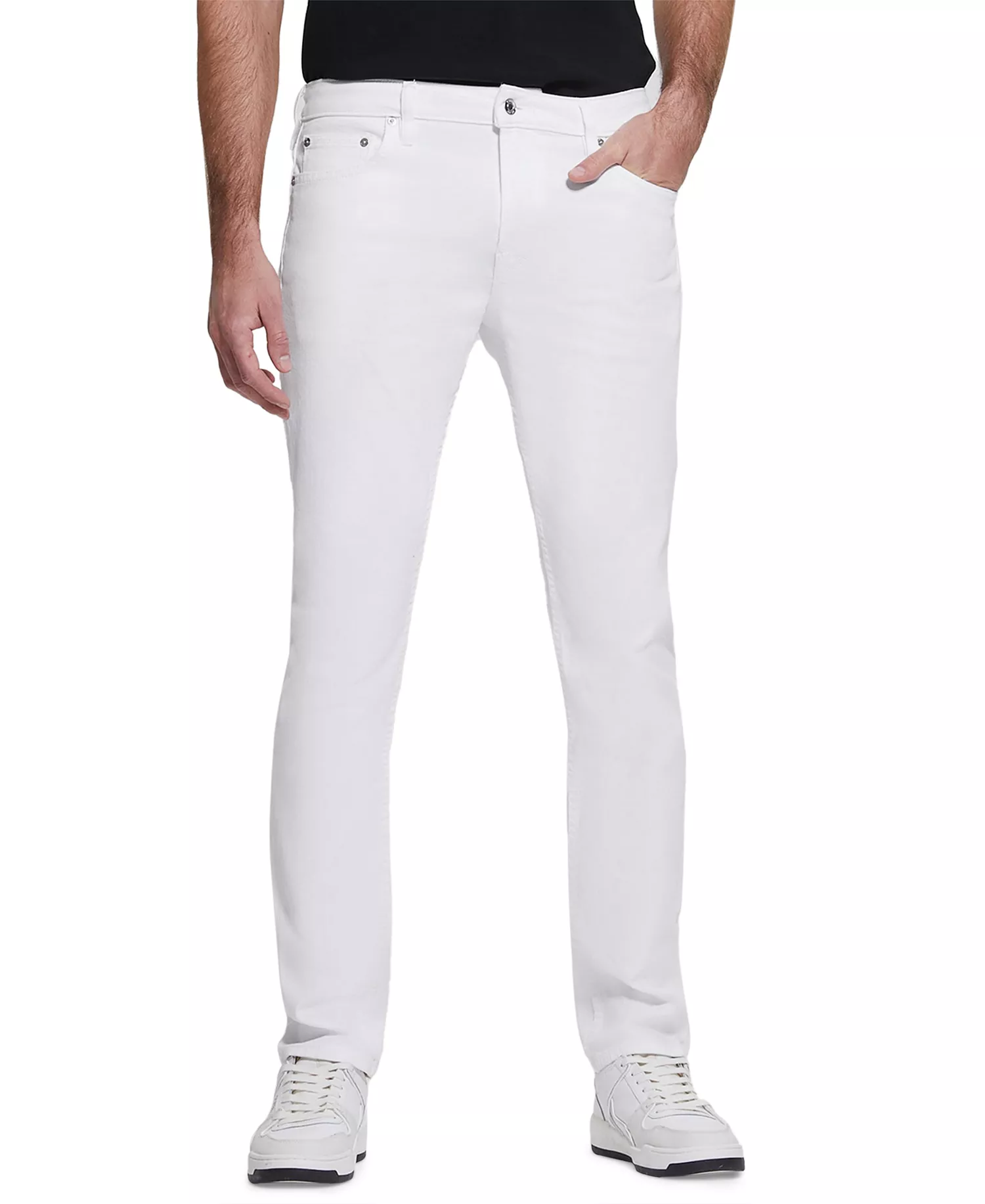 Men's Eco Slim Tapered Fit Jeans - Optic White - 30x30