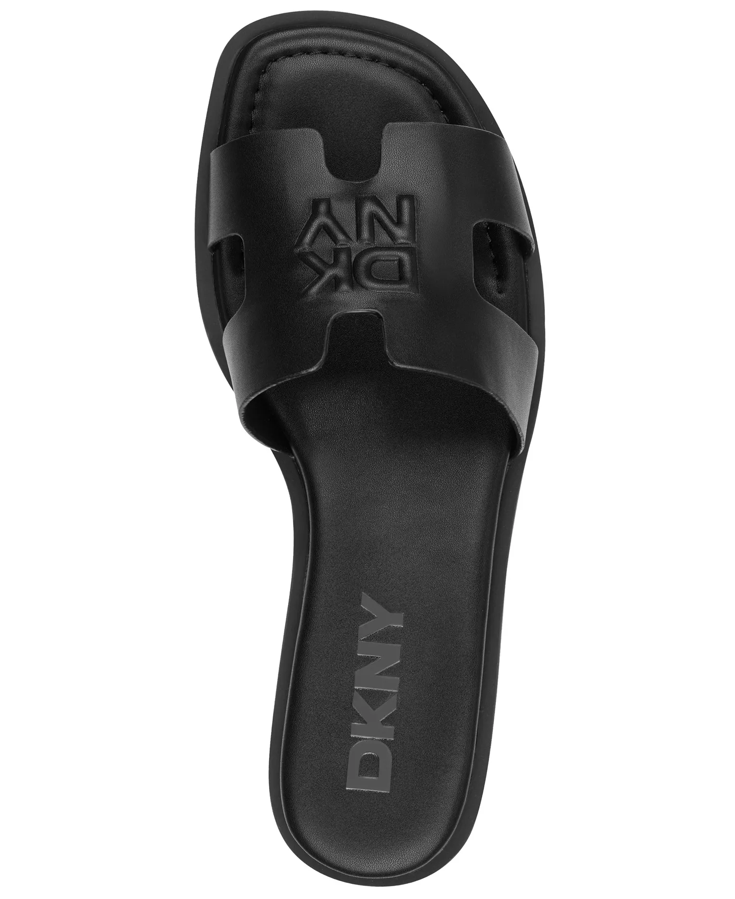 Women's Columba Slide Flat Sandals - Black - 10M