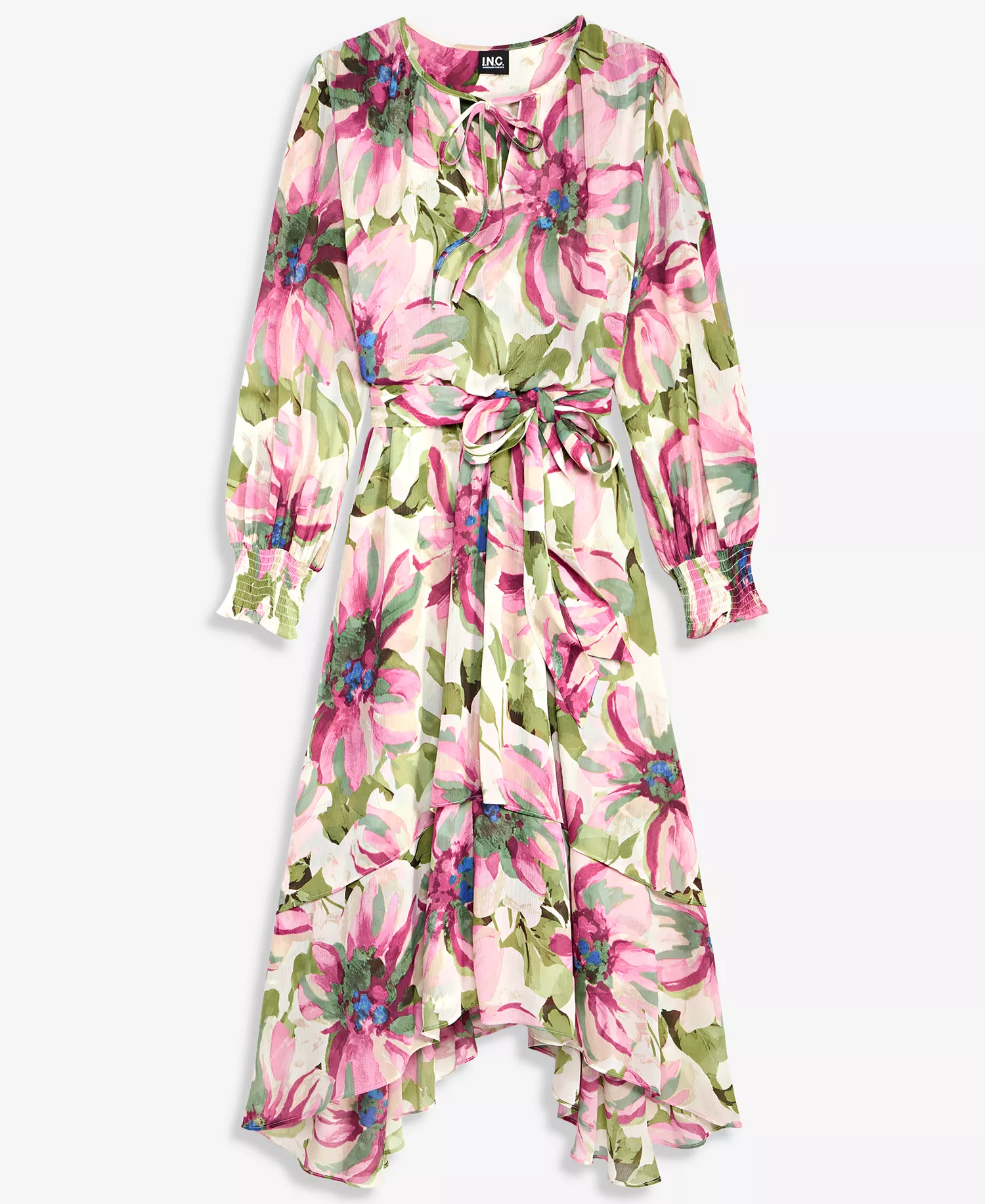 Women's Floral Midi Dress - Farrah Bouquet - L