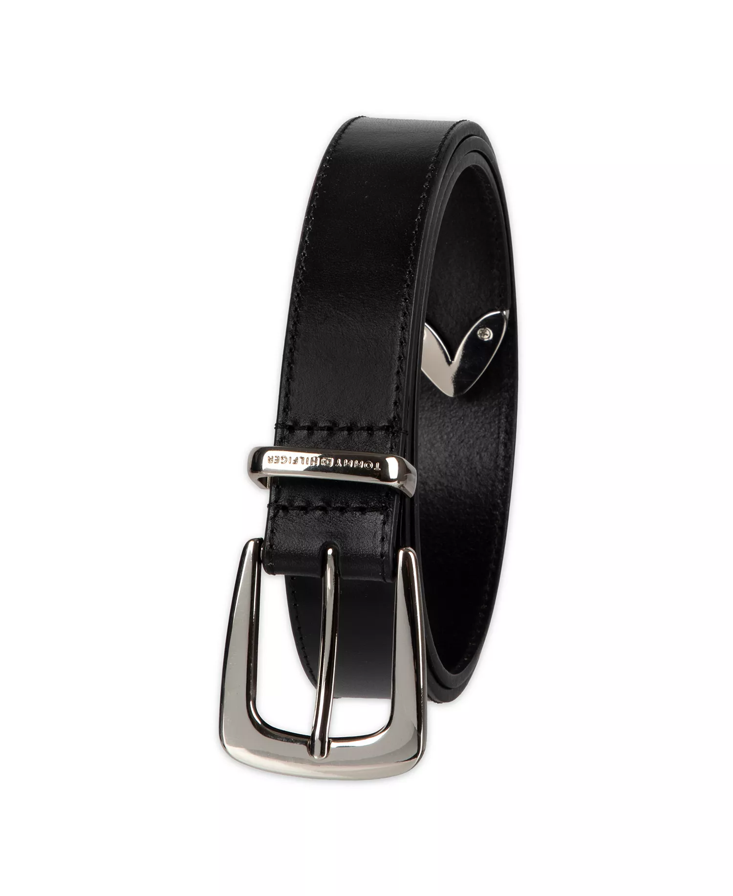 Women's Modern Casual Western Leather Belt - Black - L