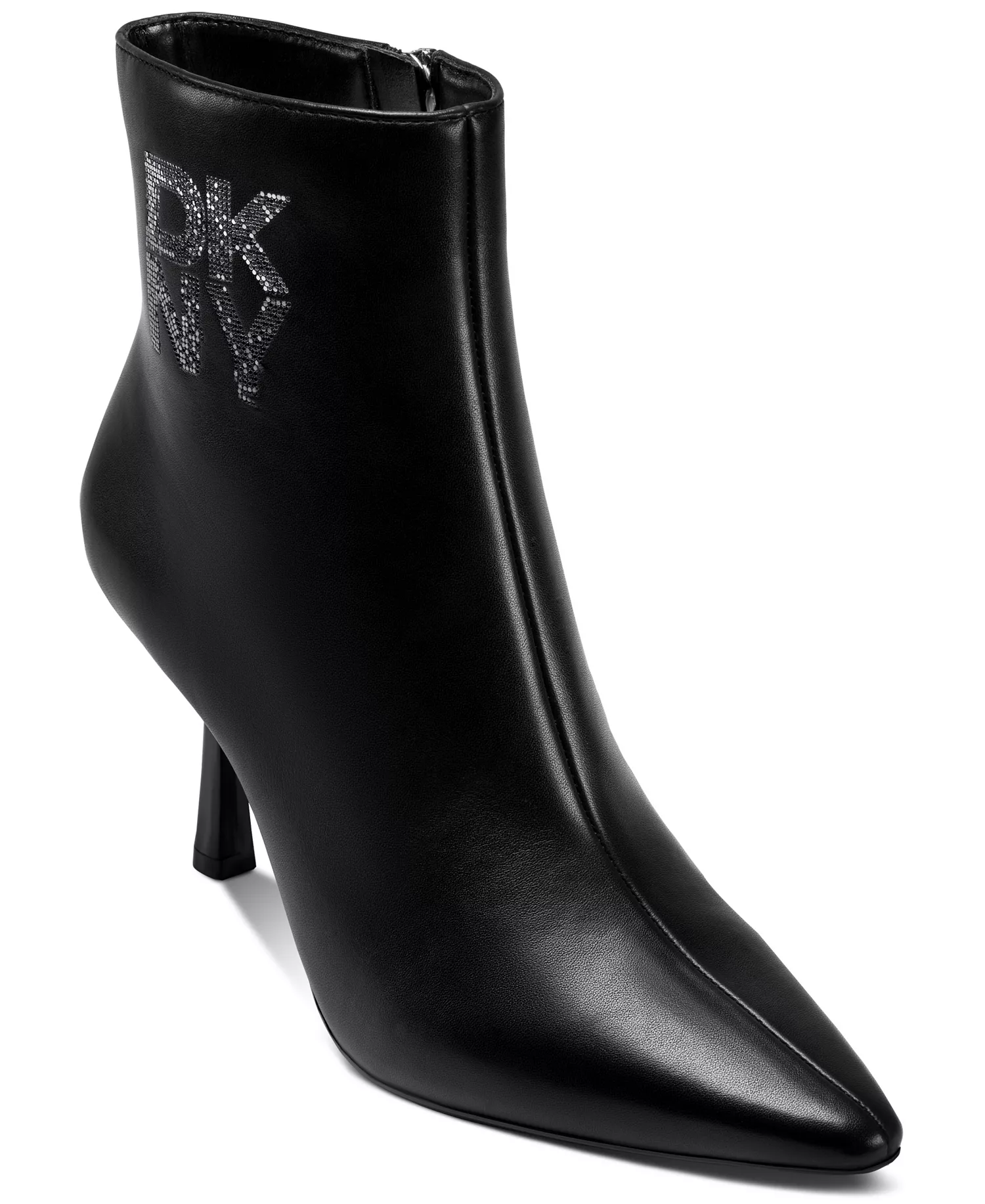 Women's Niomi Sequins Heeled Booties - Black - 7M