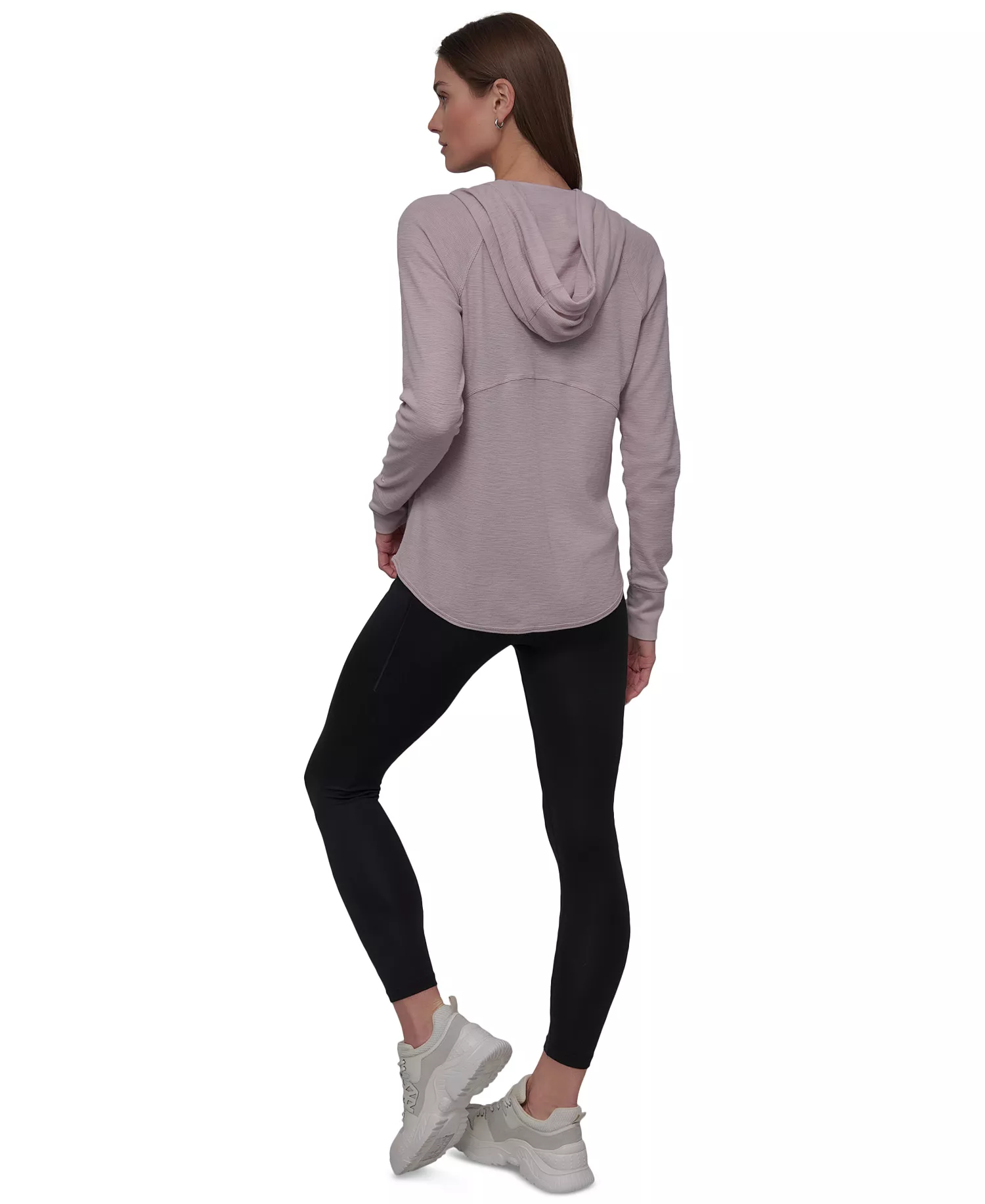 Women's Sport Zip-Front Hoodie - Black - L