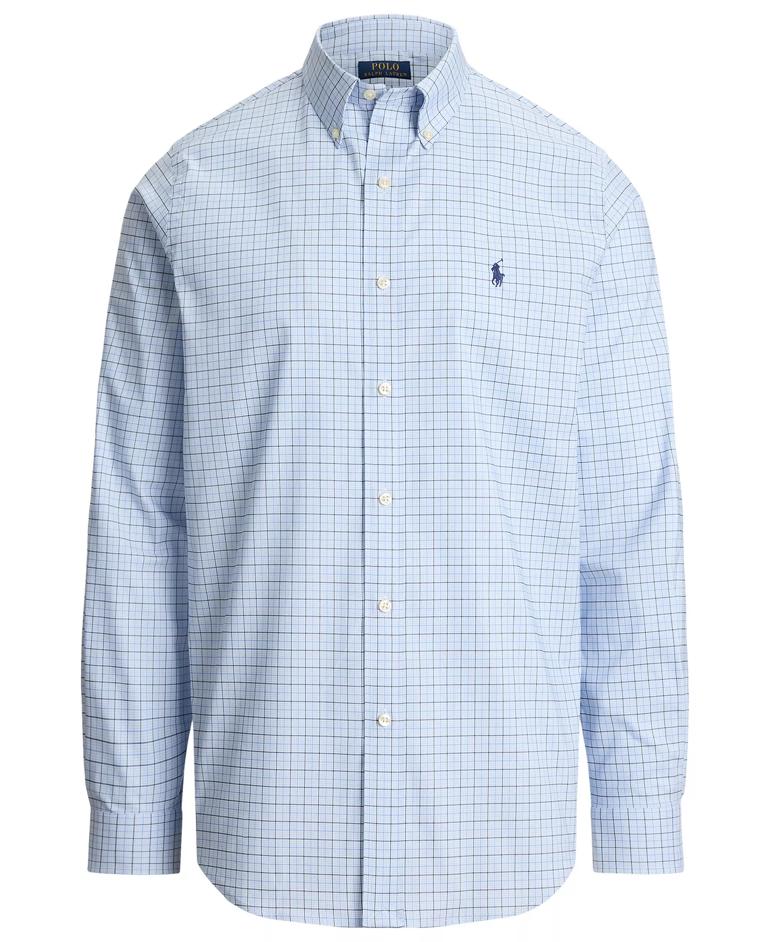 Men's Classic-Fit Performance Shirt - Blue Multi - 2XL