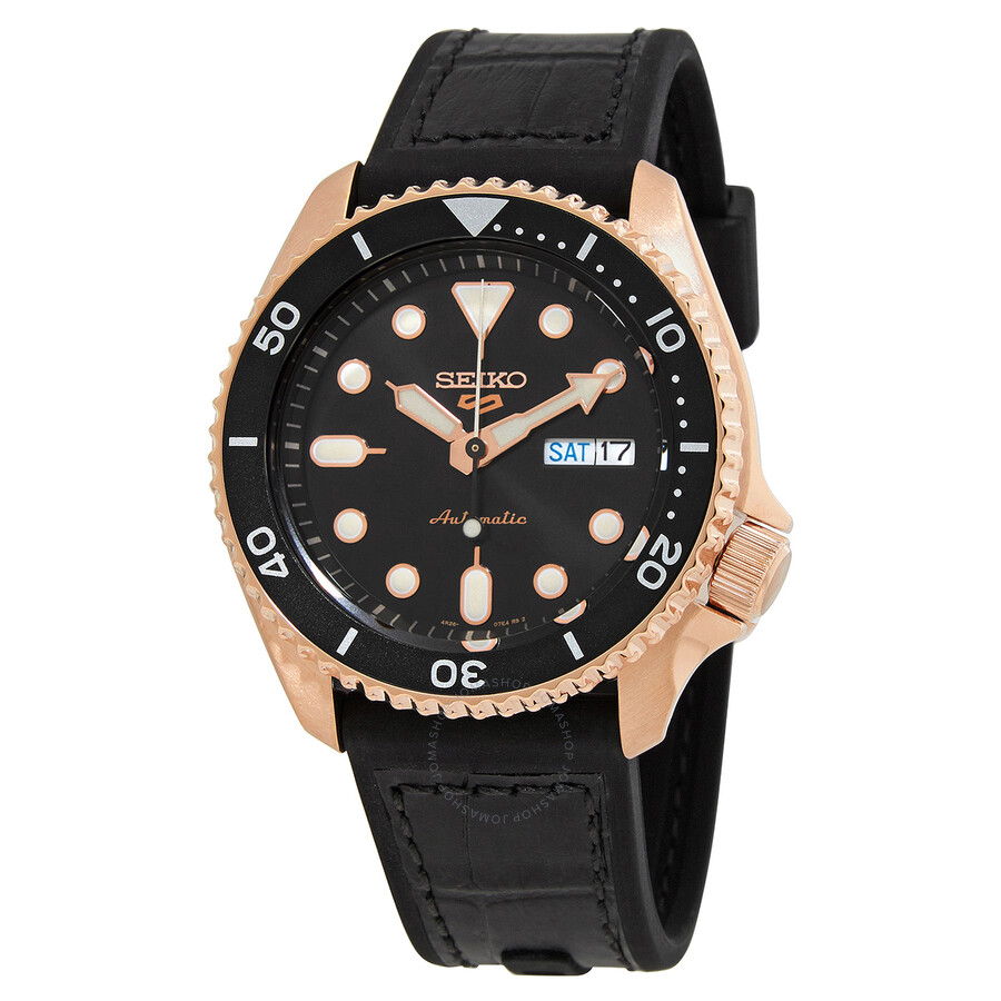 Seiko 5 sports Automatic Black Dial Men's Watch