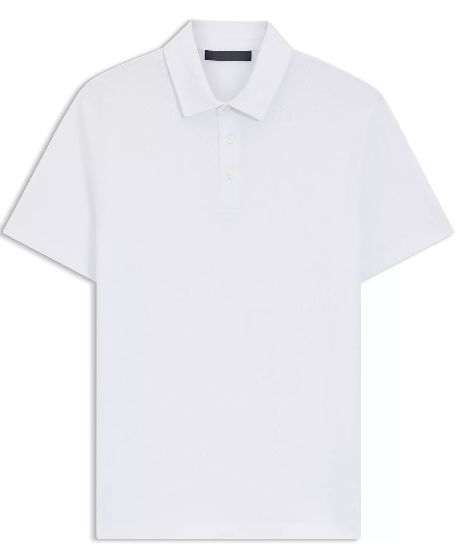 BECKHAM x BOSS Men's Cotton Silk Polo Shirt - White - 2XL