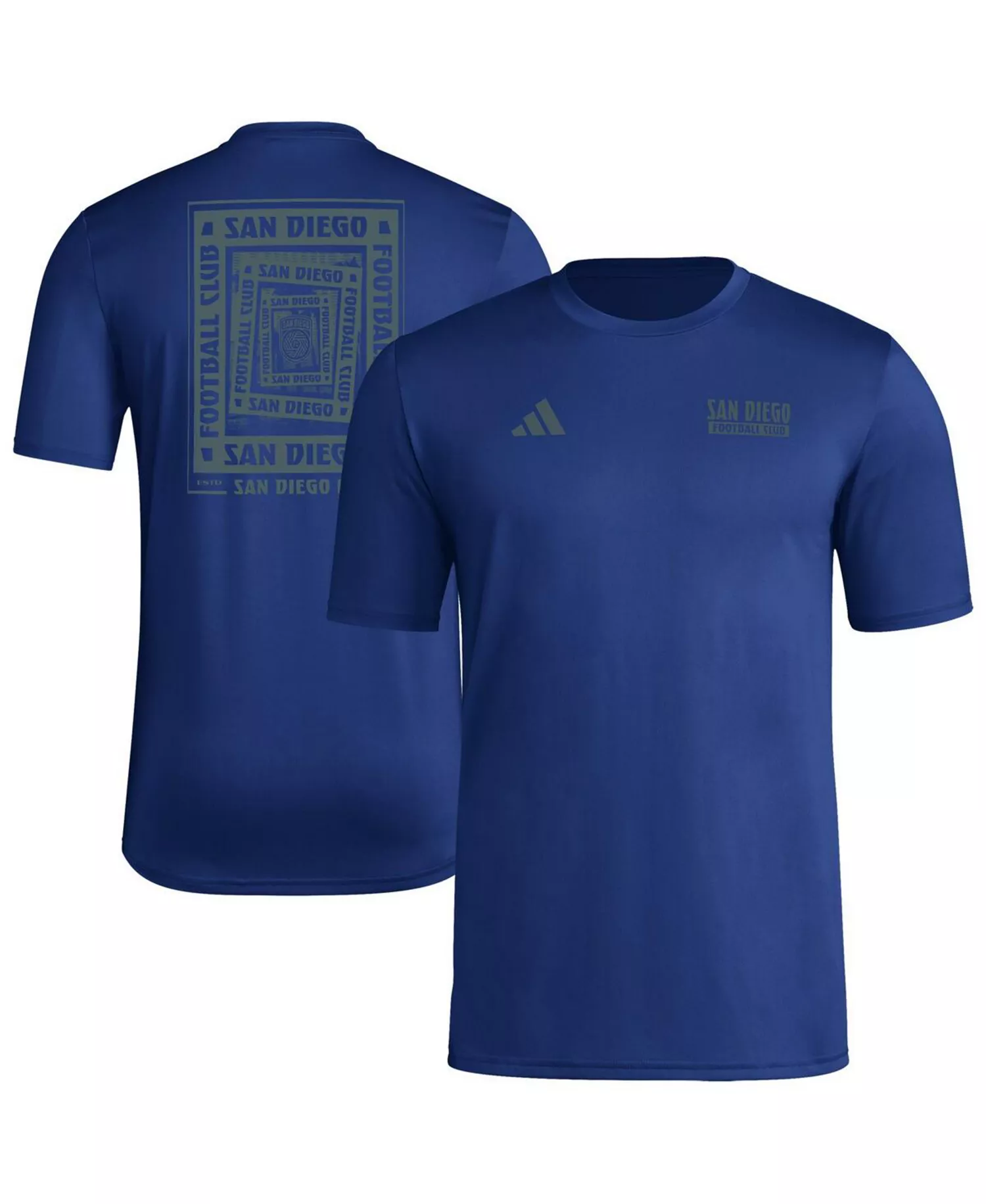 Men's Navy San Diego FC Local Wrap T-Shirt - Navy - S