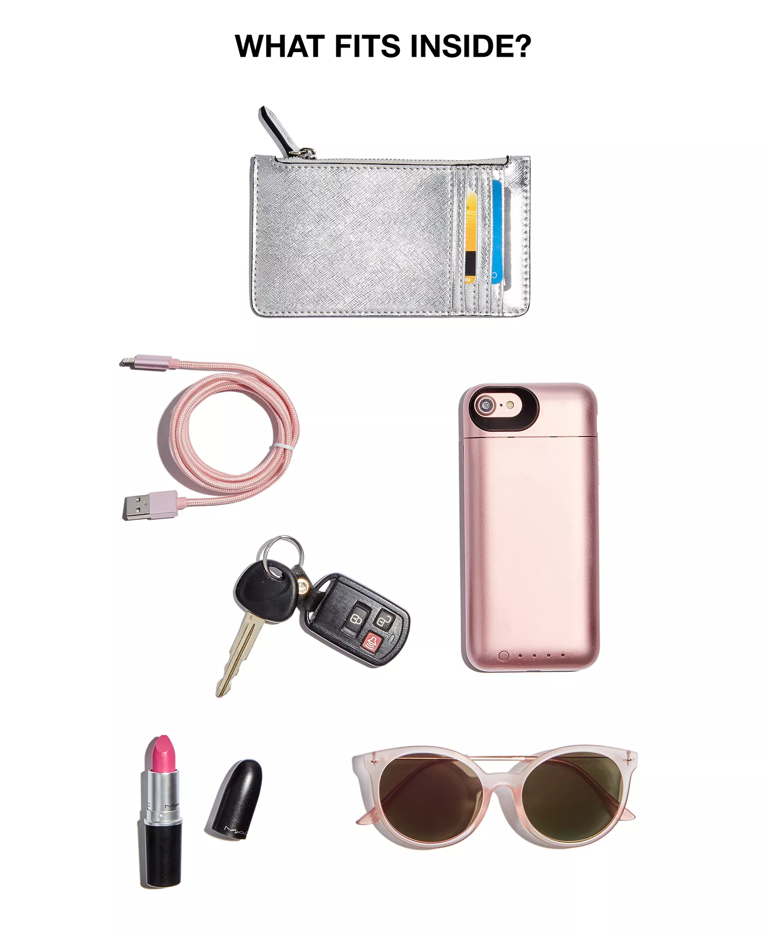 Bryar Small Satchel - Black/silver - NO SIZE