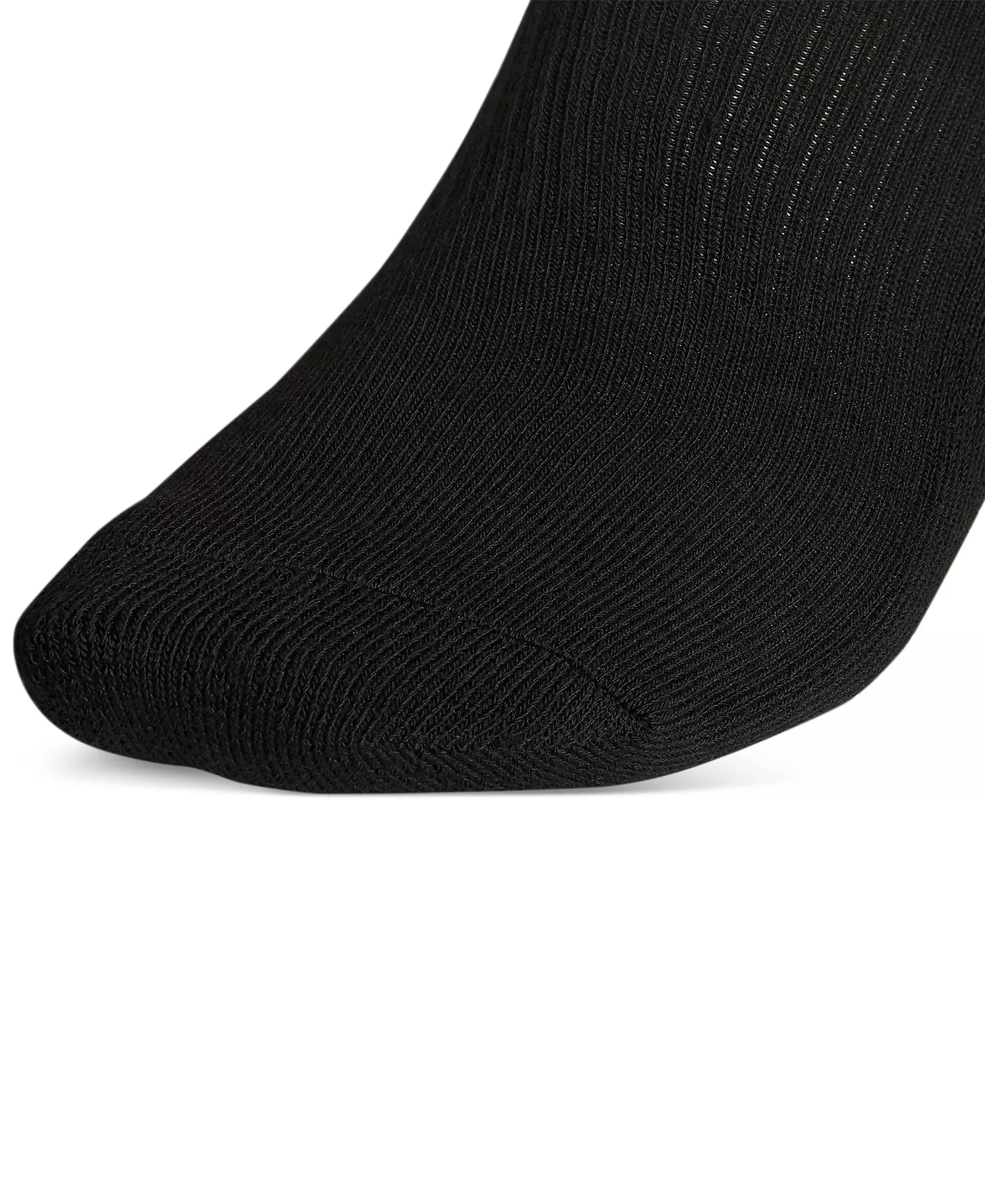 Men's Cushioned Athletic 6-Pack Low Cut Socks - Black - L