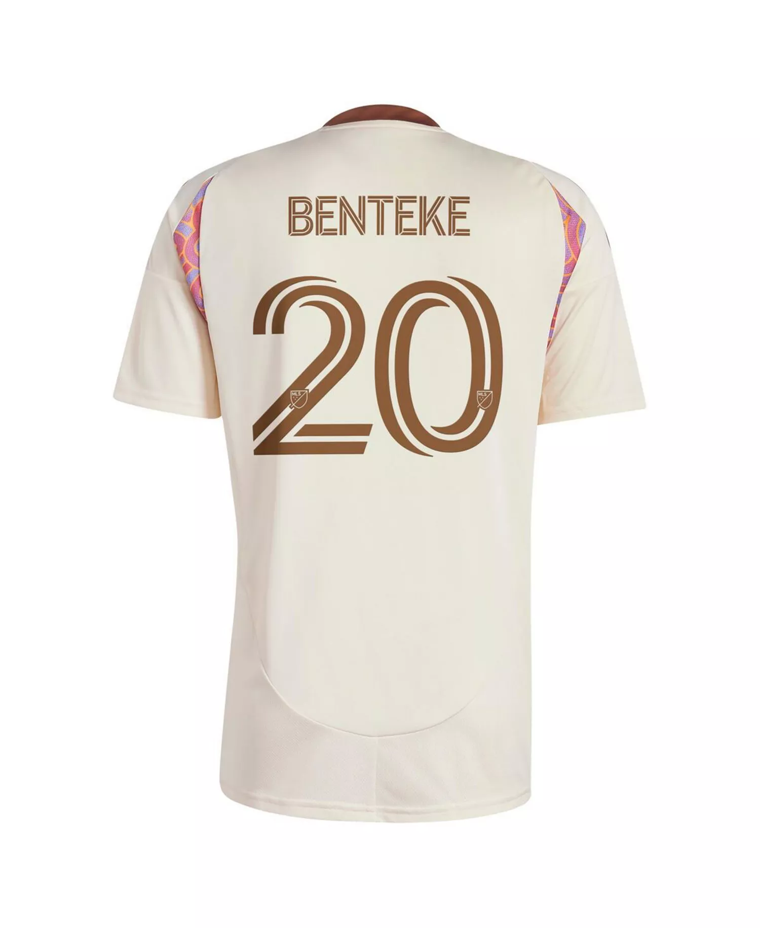 Men's Christian Benteke Natural D.C. United 2025 the Soul Kit Replica Player Jersey - Natural - 2XL