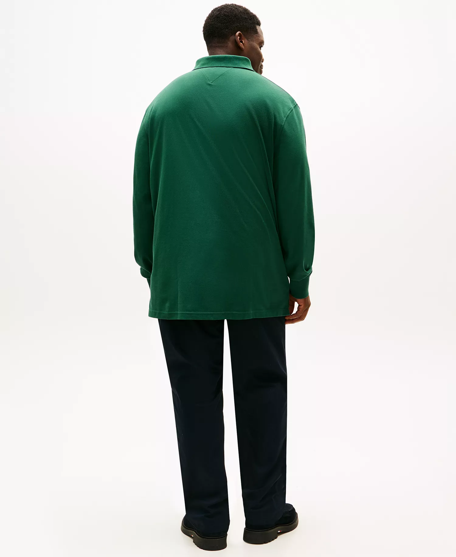 Men's Big & Tall 1985 Long-Sleeve Polo Shirt - Ornamental Green - 2XLT