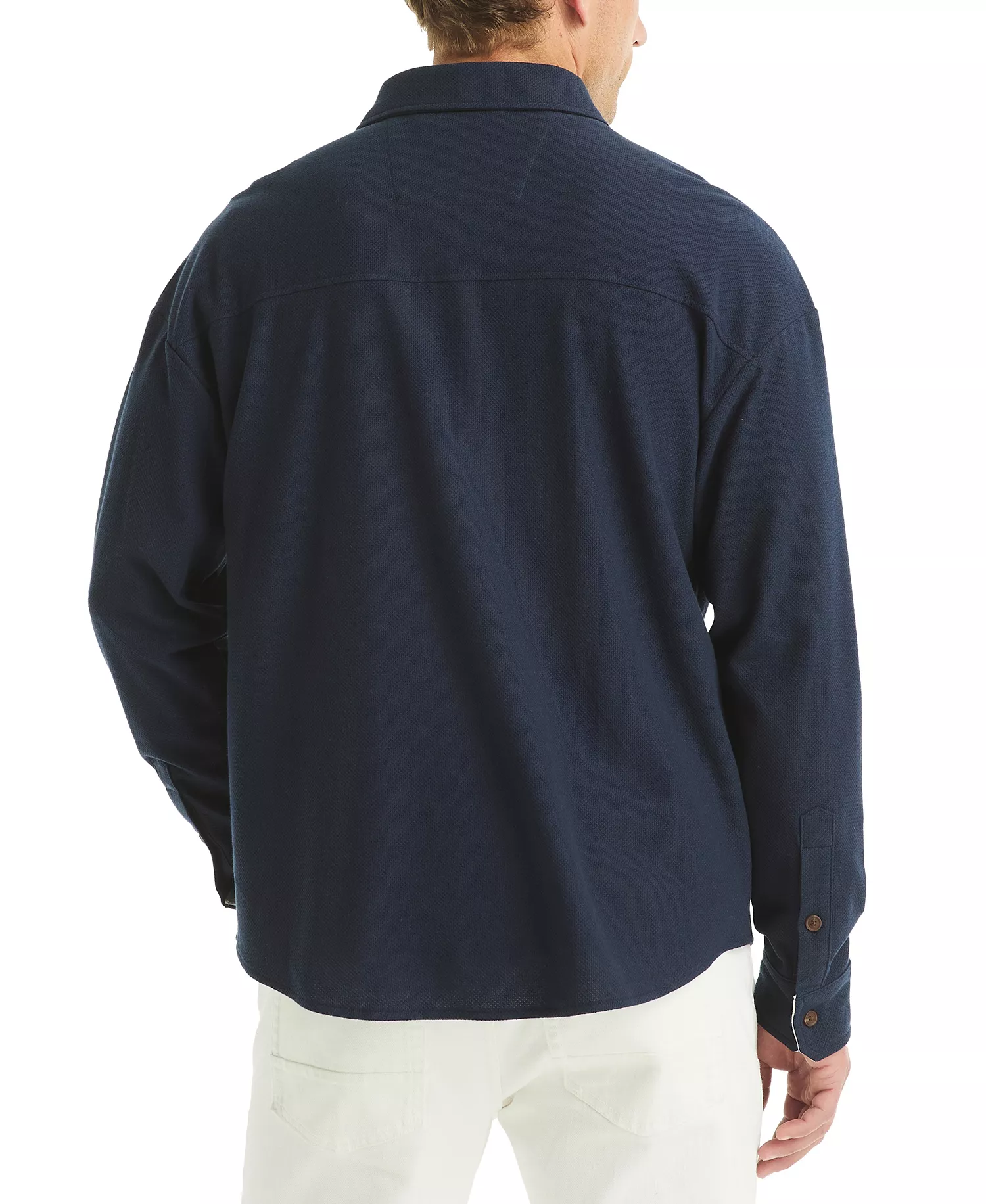 Men's Polo Cut Shirt - Navy Seas - 2XL