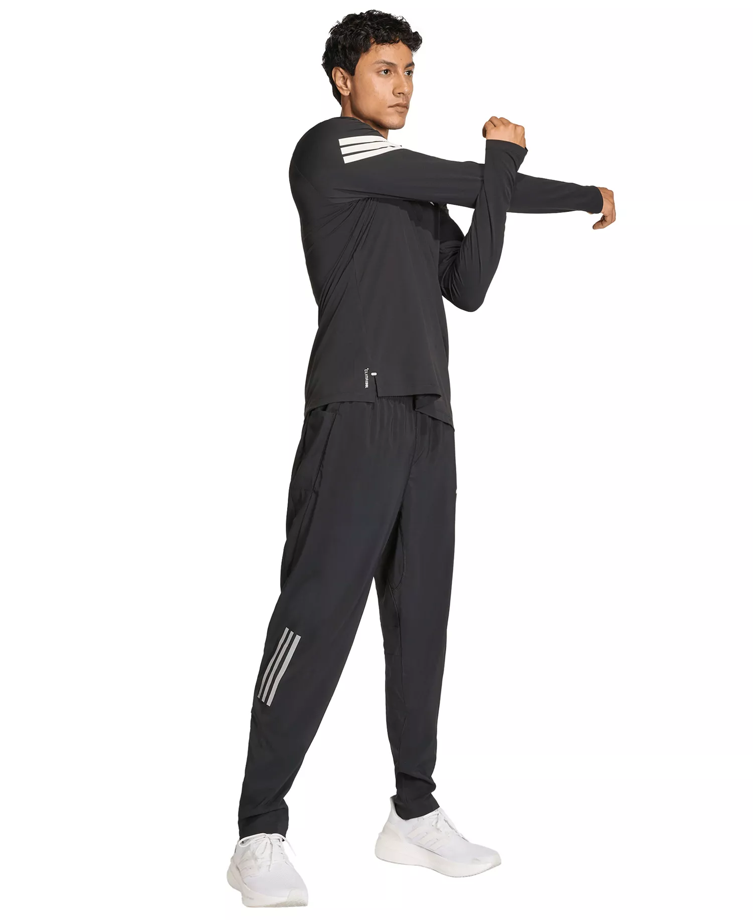 adi365 Men's Astro Iconic Running Pants - Black - 2XL