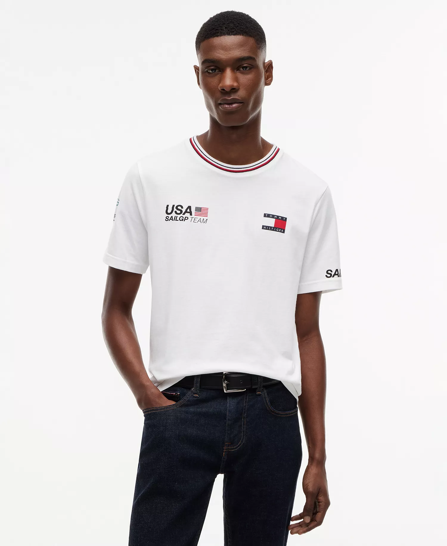 x U.S. SailGP Men's Replica T-Shirt - White - L