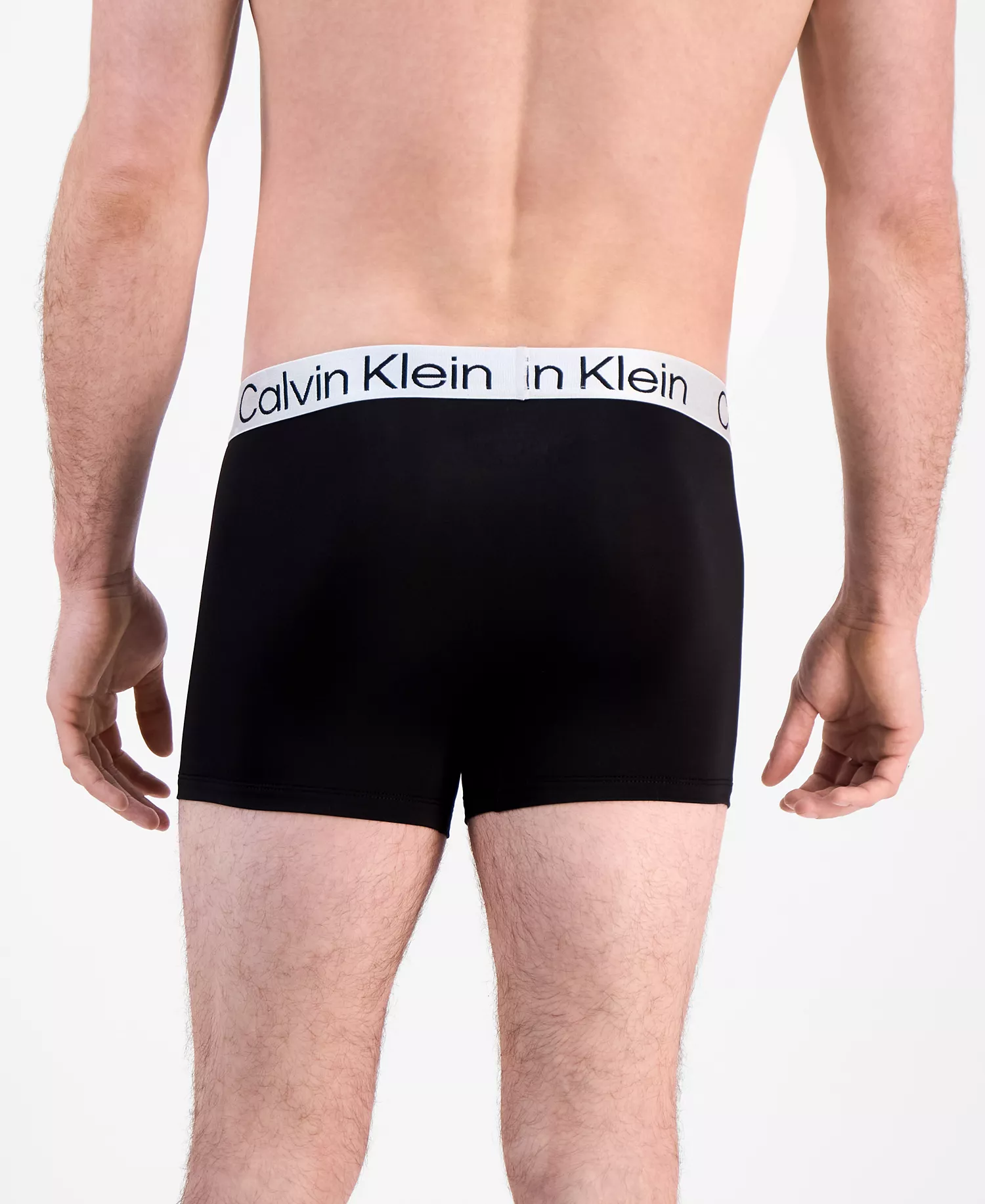 Men's 3-Pk. Chromatic Brushed Micro Boxer Briefs - Black - L