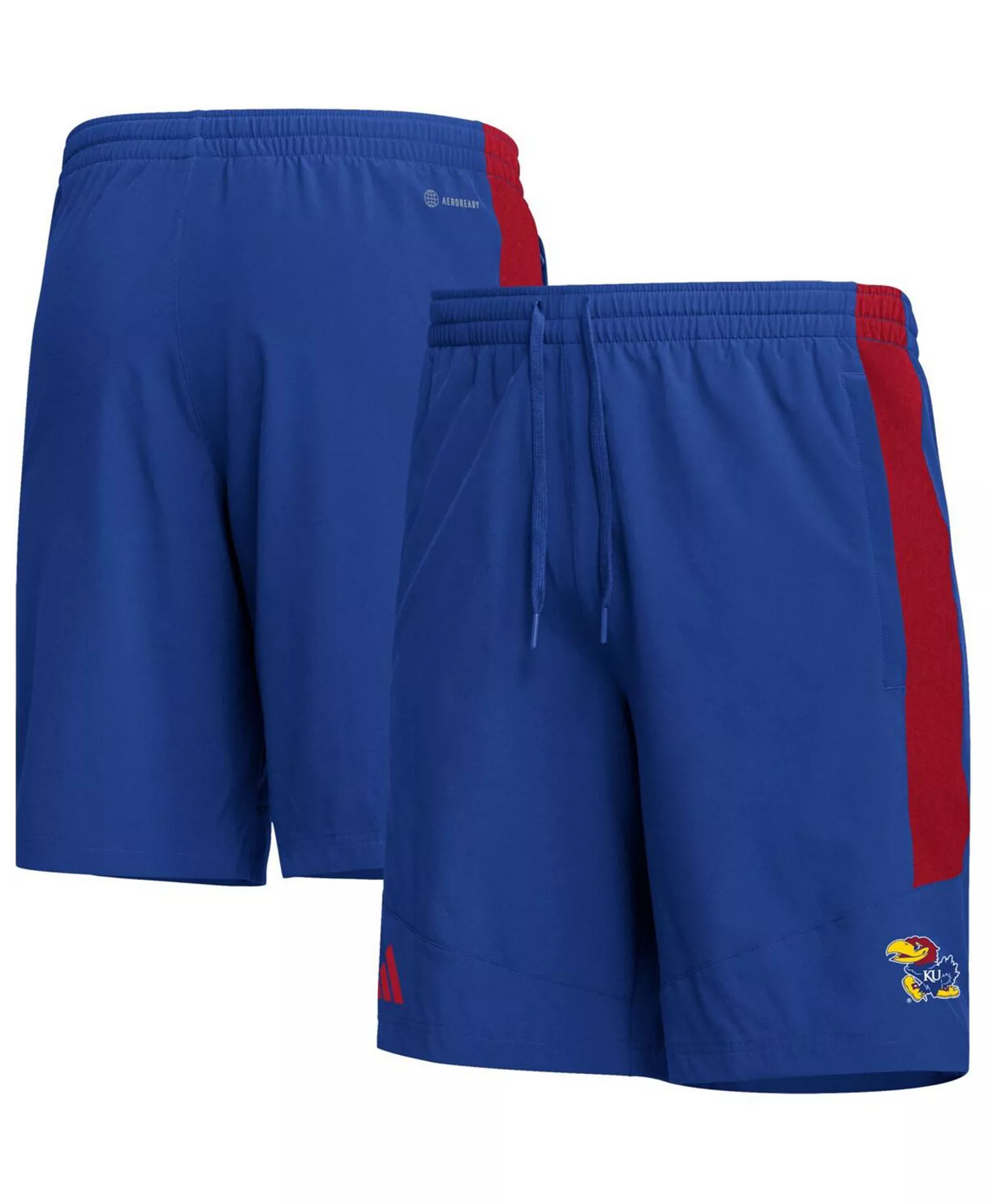 Men's Royal Kansas Jayhawks AEROREADY Shorts - Royal - S